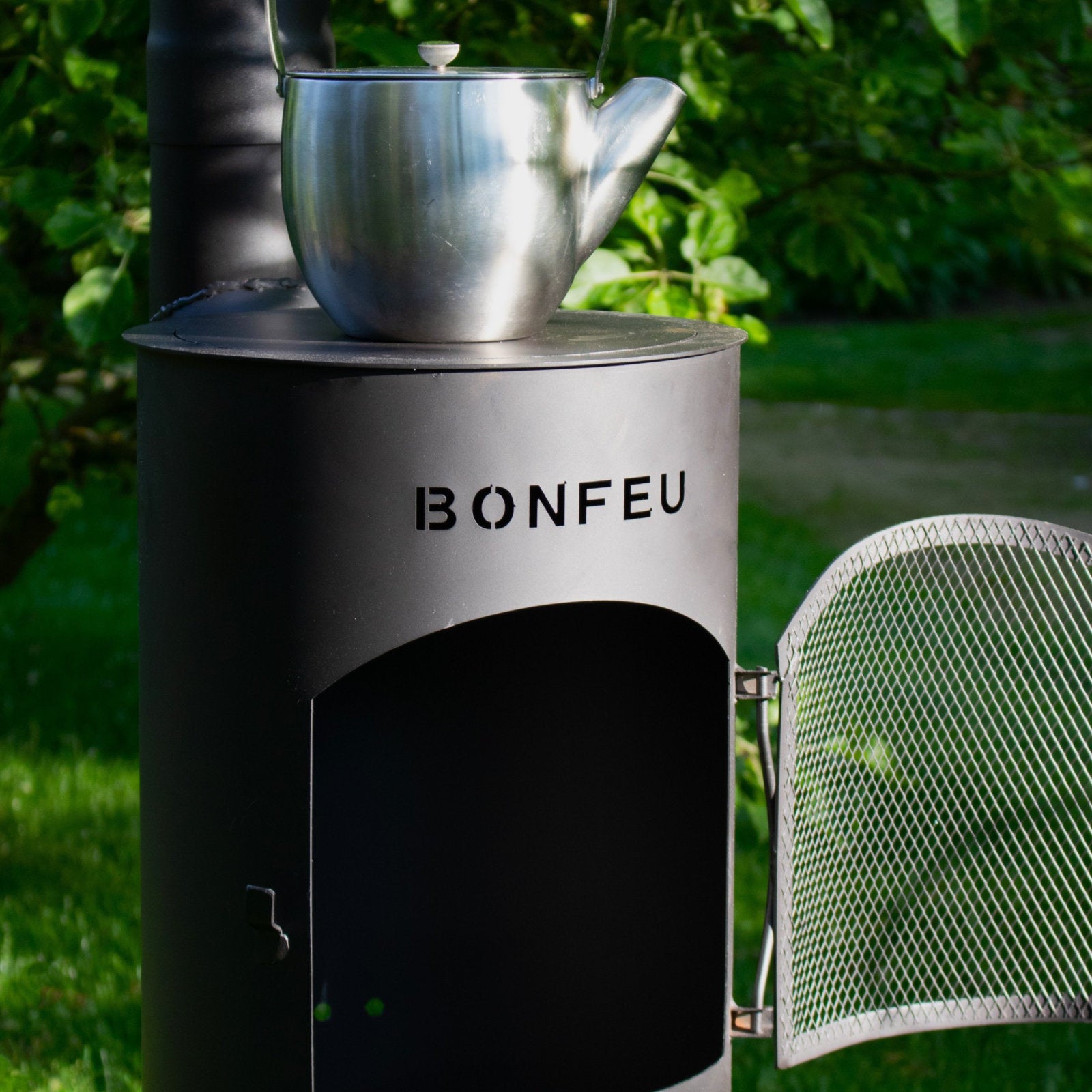 BONFEU KOMINEK OGRODOWY BONGIANO LP CZARNY