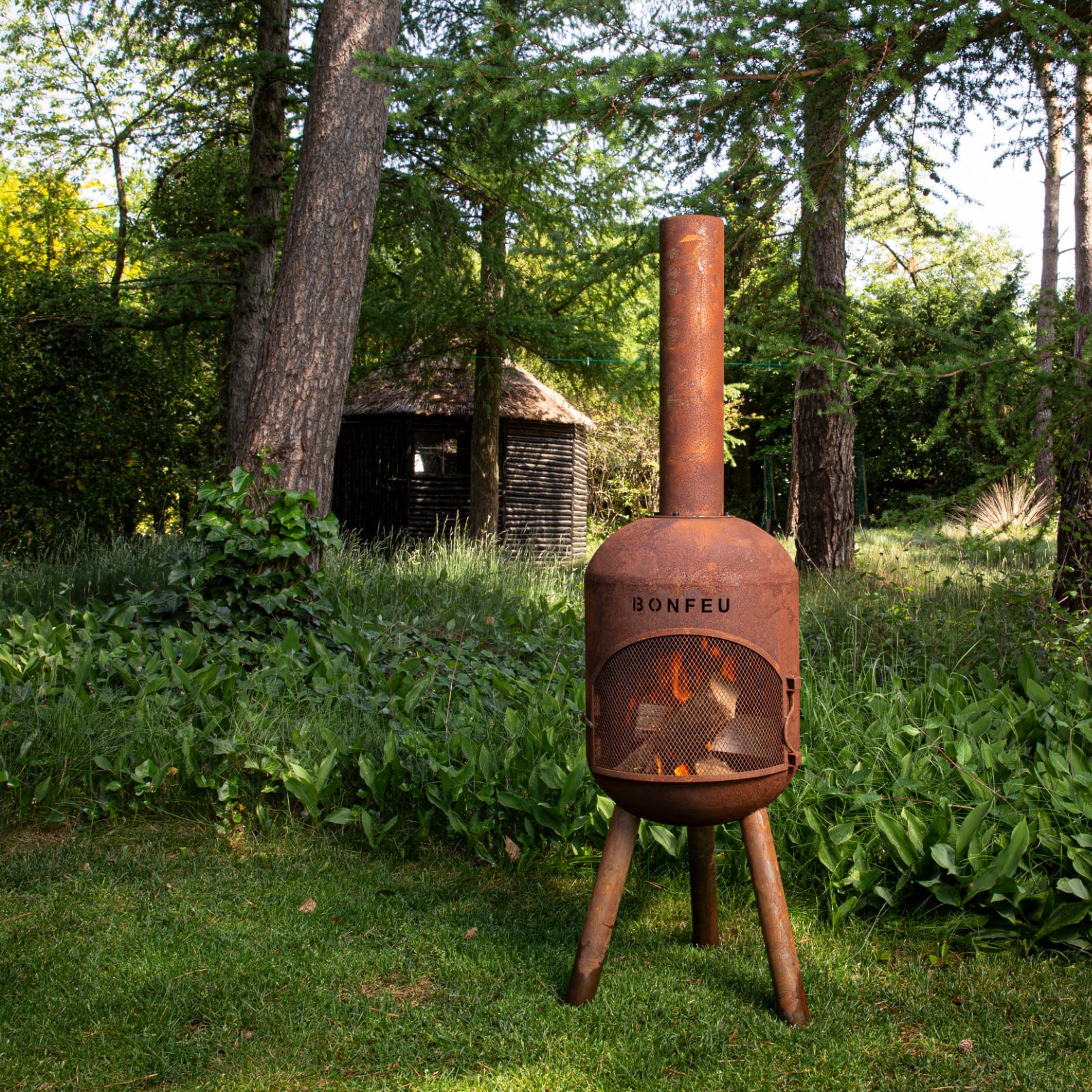 BONFEU GARDEN FIREPLACE BONSOLO RUST
