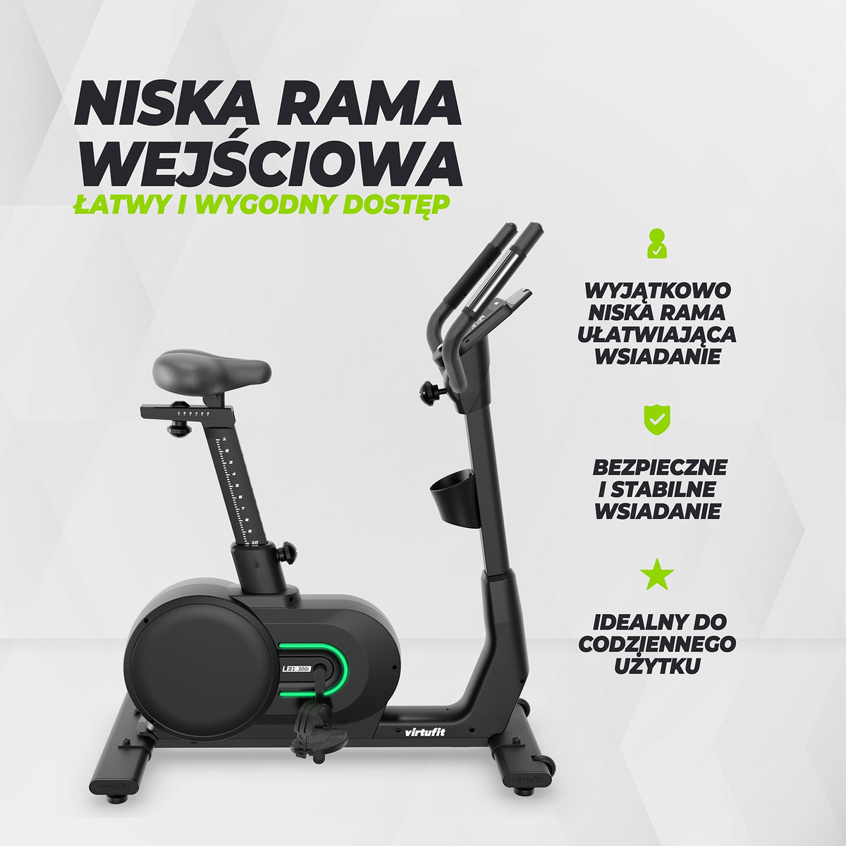 VIRTUFIT ROWER TRENINGOWY LEB300i