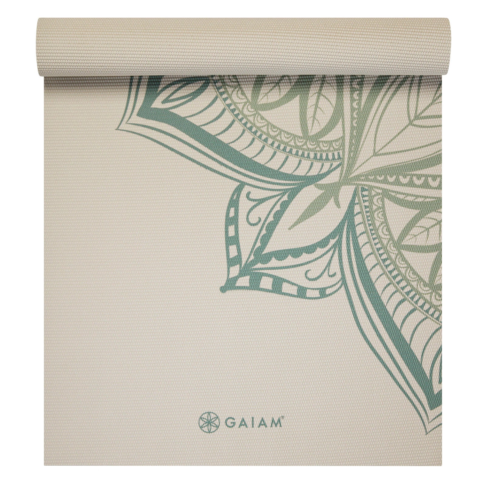 GAIAM VINTAGE GREEN POINT JOGA MAT 5MM 64949