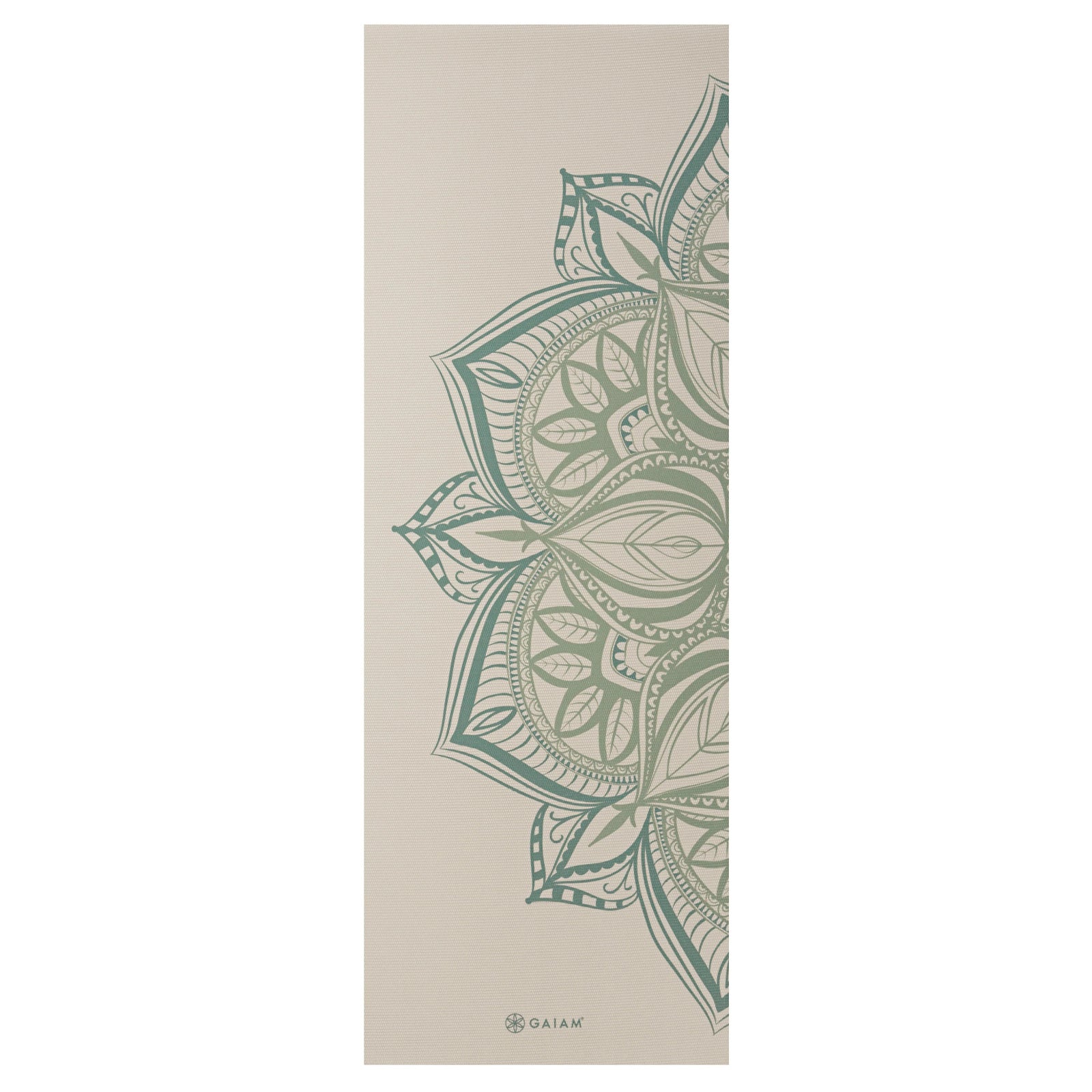 GAIAM VINTAGE GREEN POINT JOGA MAT 5MM 64949