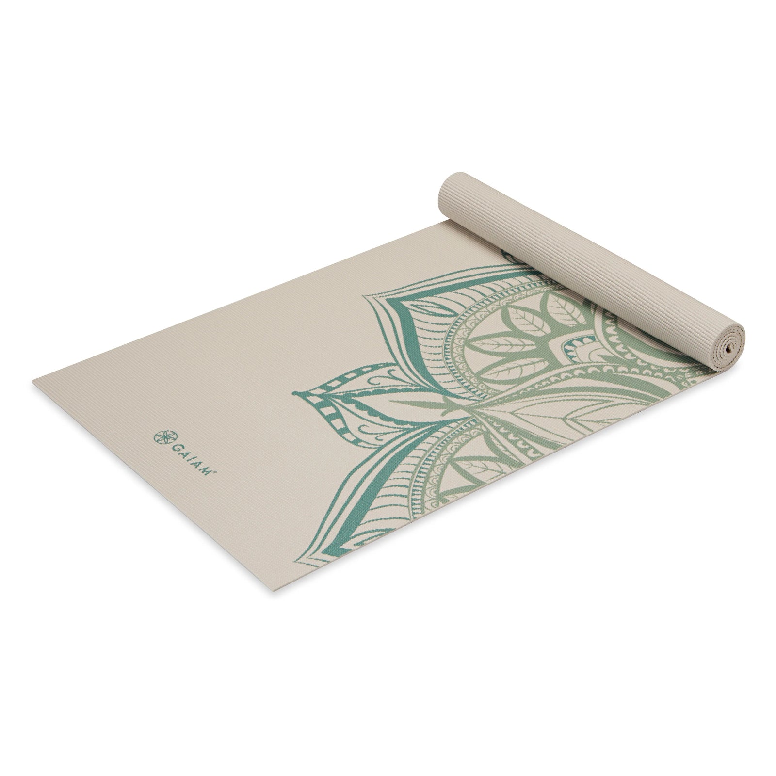 GAIAM VINTAGE GREEN POINT JOGA MAT 5MM 64949
