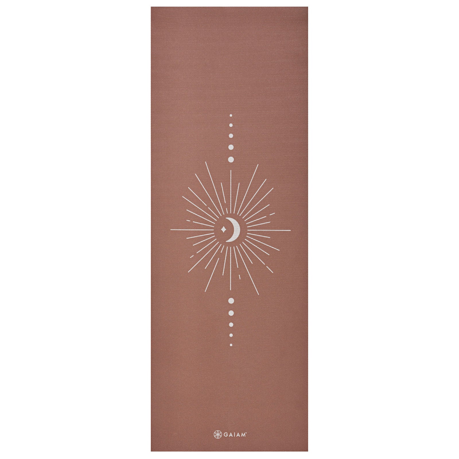 GAIAM CINNAMON VISION YOGA MAT 5MM 65372