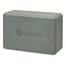 GAIAM ESSENTIALS FOAM YOGA CUBE OLIVE POINT 65383