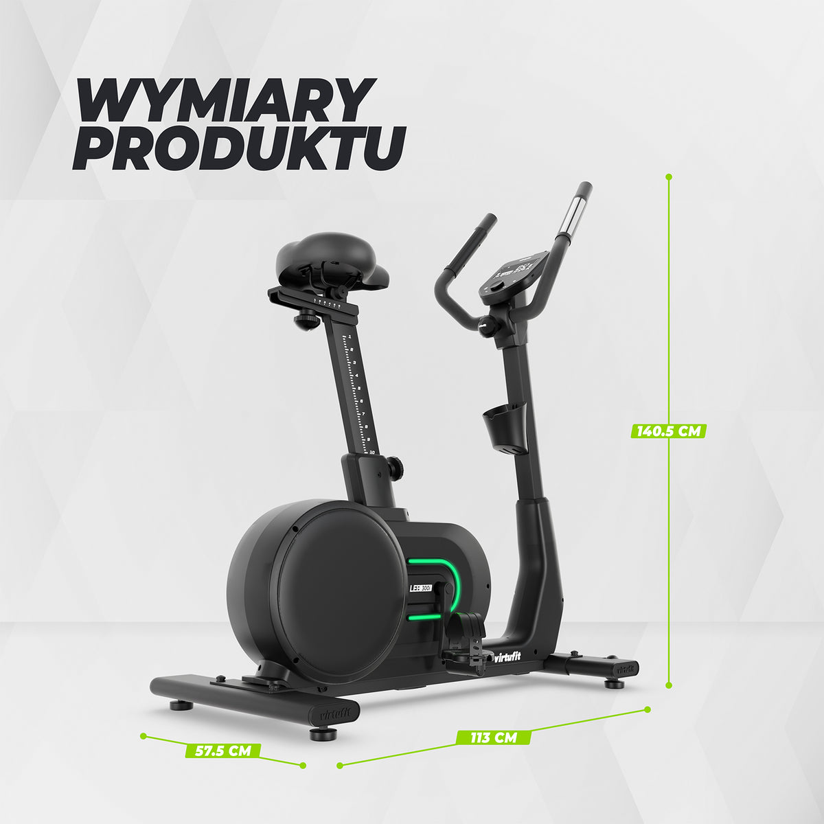 VIRTUFIT ROWER TRENINGOWY LEB300i
