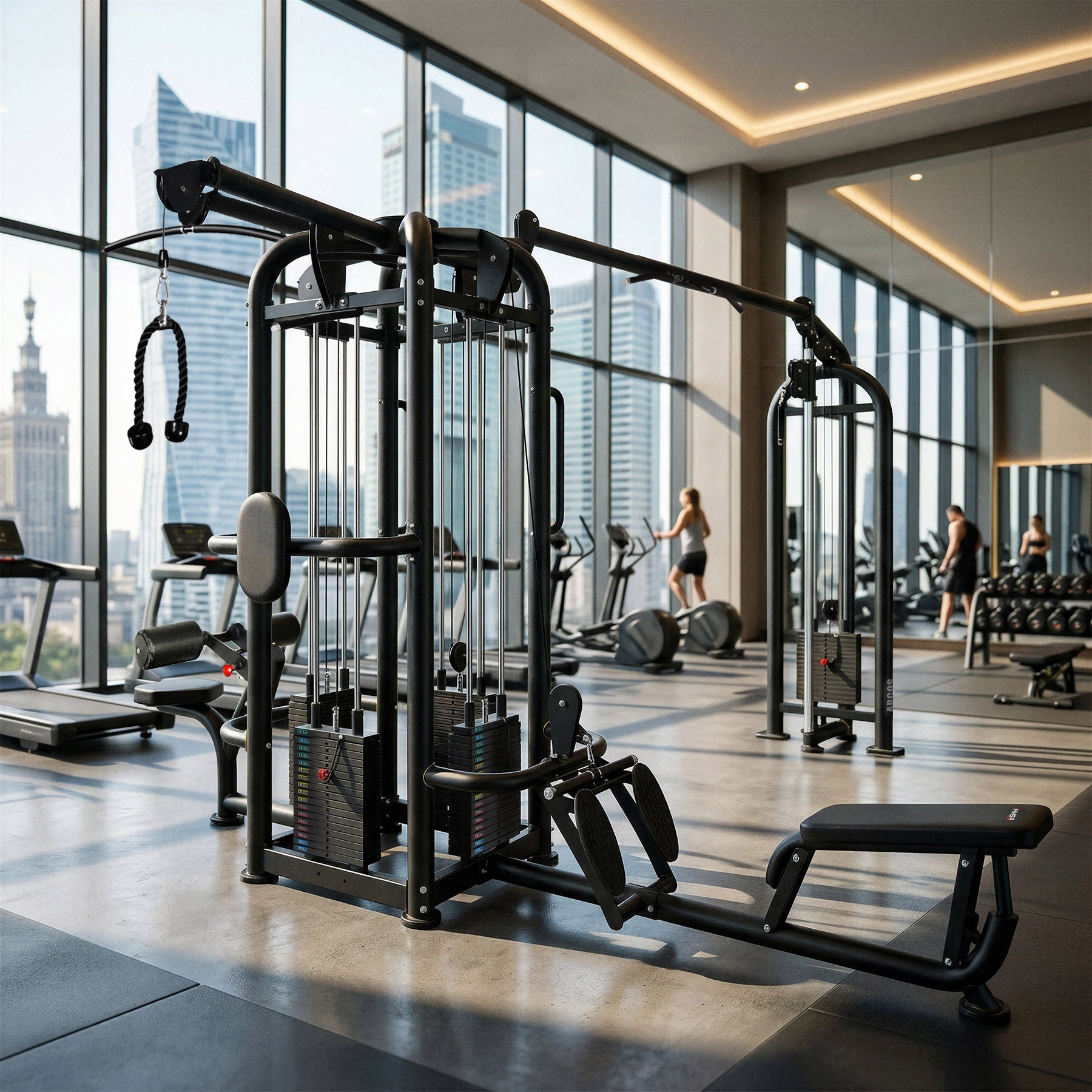 HMS Argos Brama do ćwiczeń z wyciągiem i stosem wielostanowiskowa Commercial