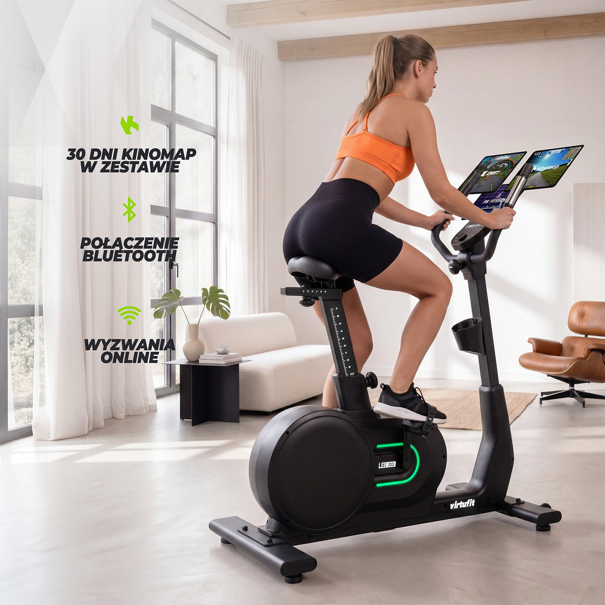 VIRTUFIT ROWER TRENINGOWY LEB300i