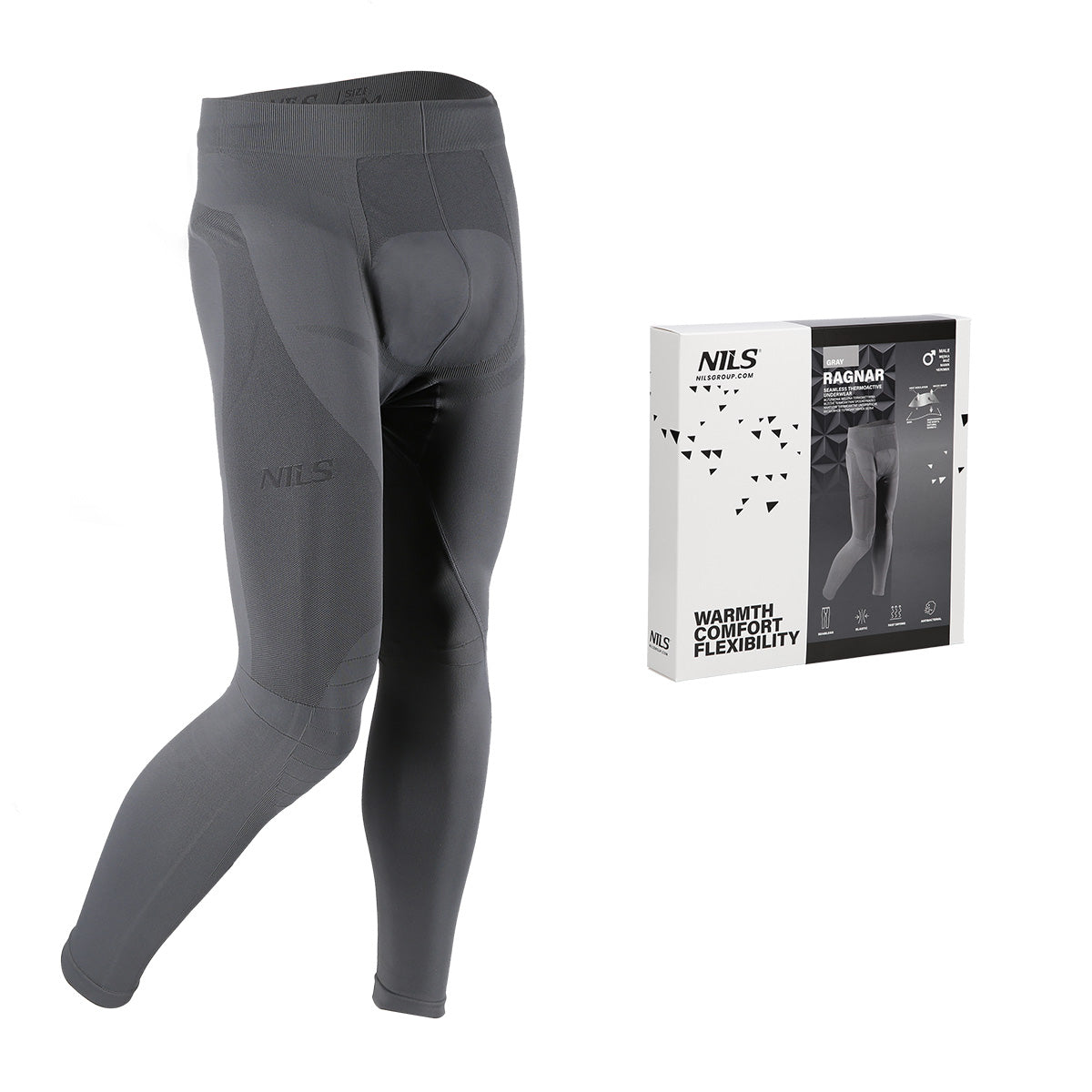 BTS0060 MEN'S THERMOACTIVE TROUSERS GRAY 2XL/3XL RAGNAR NILS