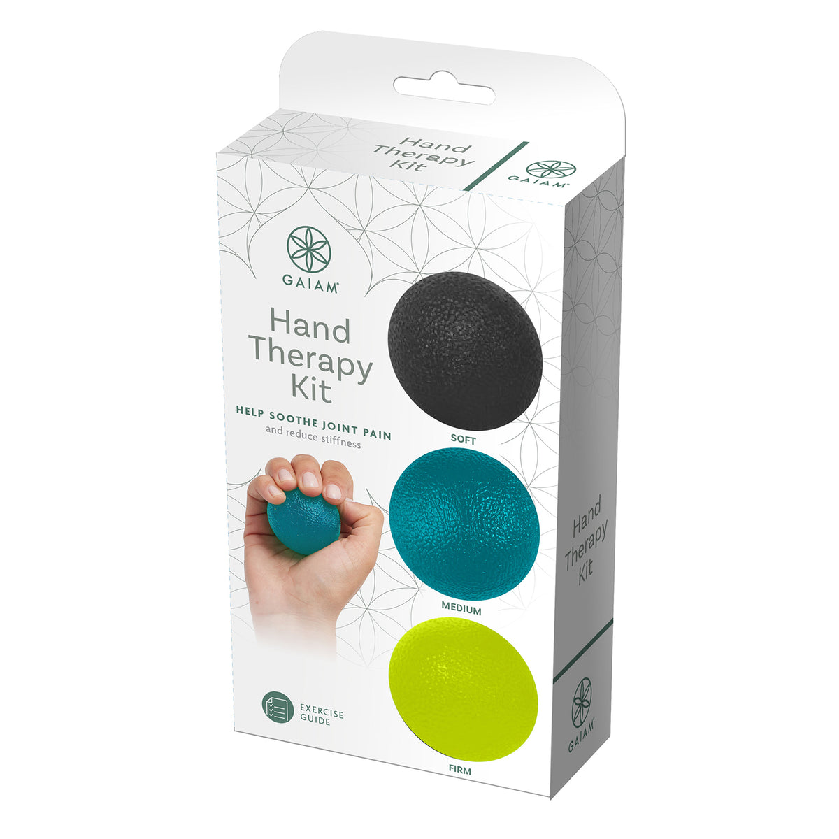 GAIAM ZESTAW PIŁEK DO ĆWICZEŃ DŁONI 58276