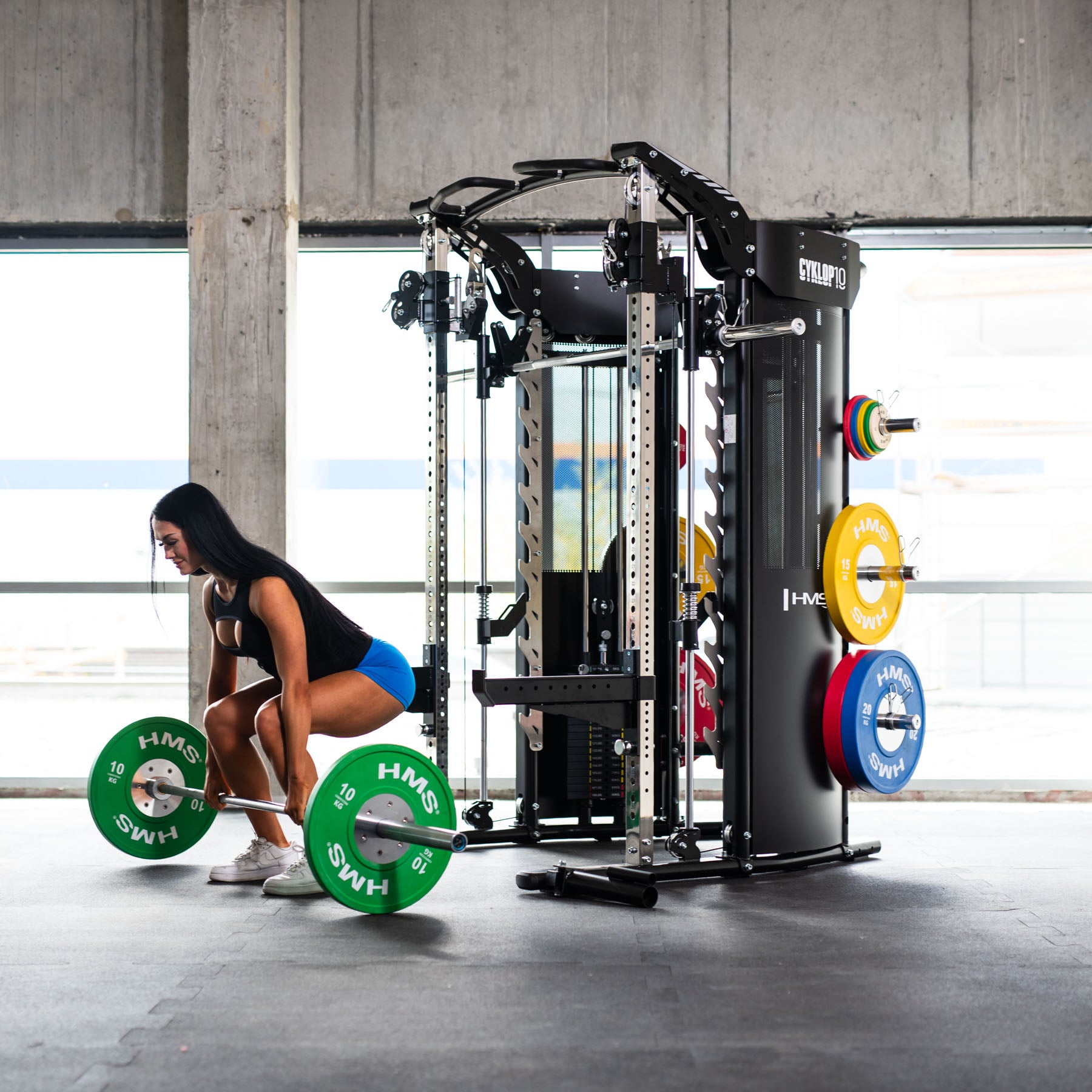 CYKLOP 10 ATLAS DO ĆWICZEŃ Z SUWNICĄ SMITHA SEMI COMMERCIAL HMS