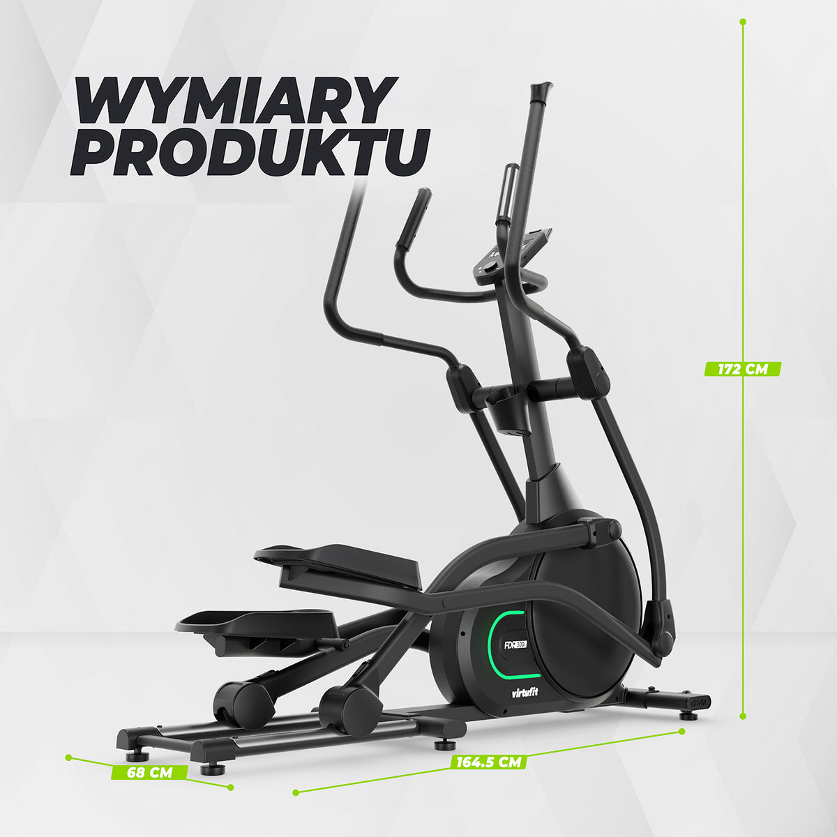 VIRTUFIT ROWER ELIPTYCZNY FDR300i