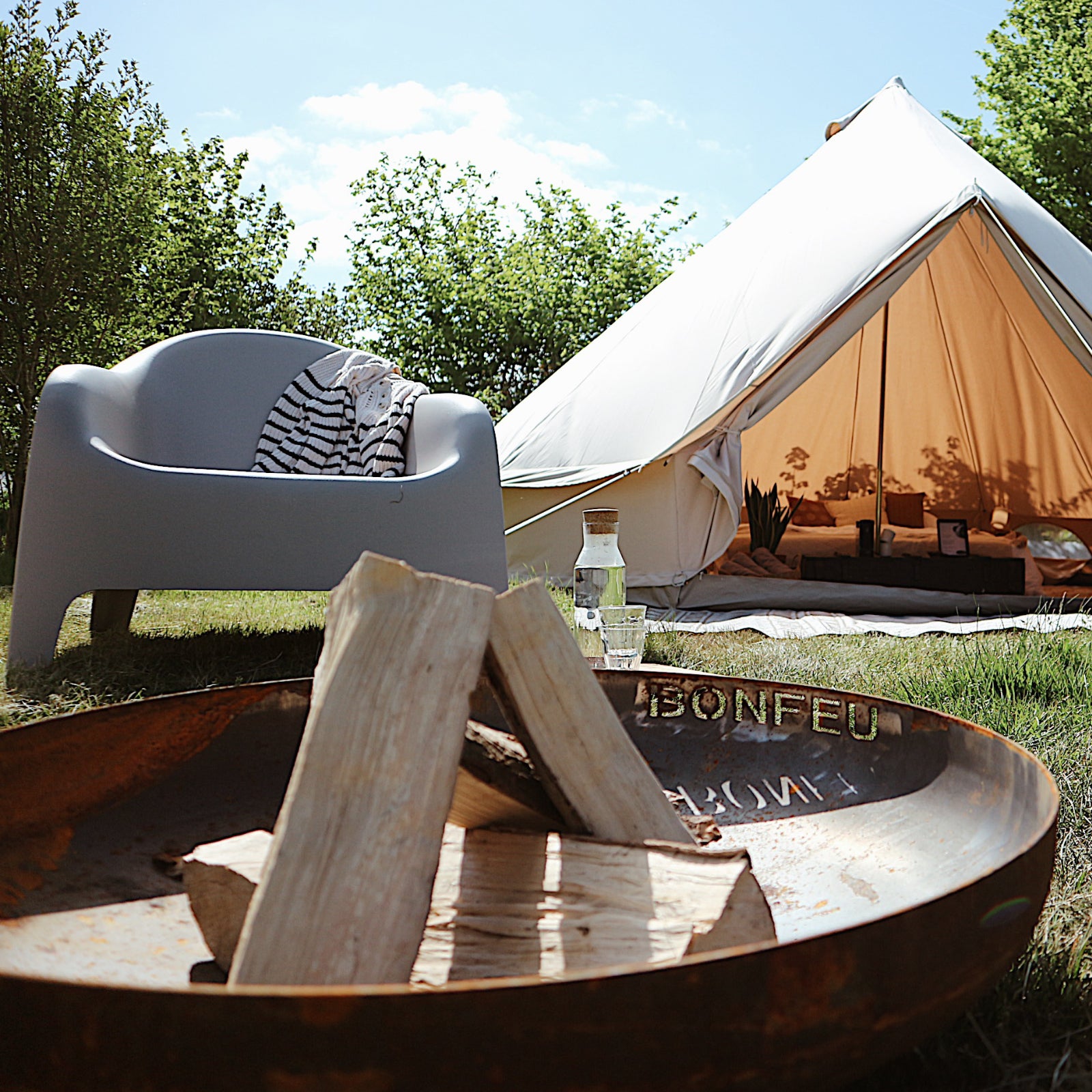 BONFEU GARDEN FIRE BOWL 120