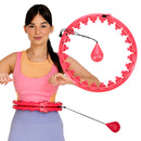 FH01 ČERVENÝ HULA HOP SE ZÁVAŽÍ