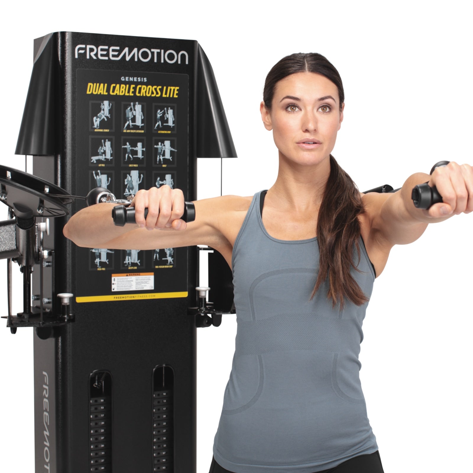 Freemotion G424 Dual Cable Cross Lite Multifunctional Stack Machine