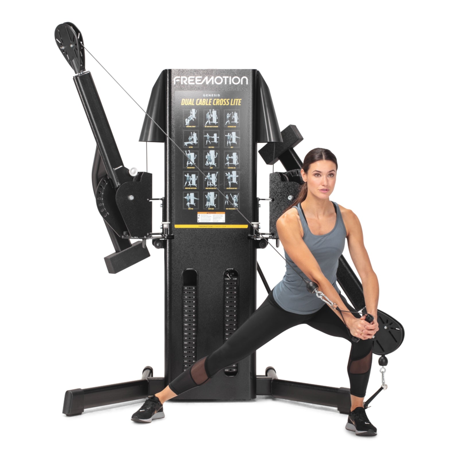 Freemotion G424 Dual Cable Cross Lite Multifunctional Stack Machine