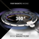HHM15 HULA HOP ČERNÝ S MAGNETEM A ZÁVAŽÍM + POČÍTADLO HMS