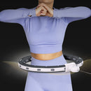 HHM15 HULA HOP ČERNÝ S MAGNETEM A ZÁVAŽÍM + POČÍTADLO HMS