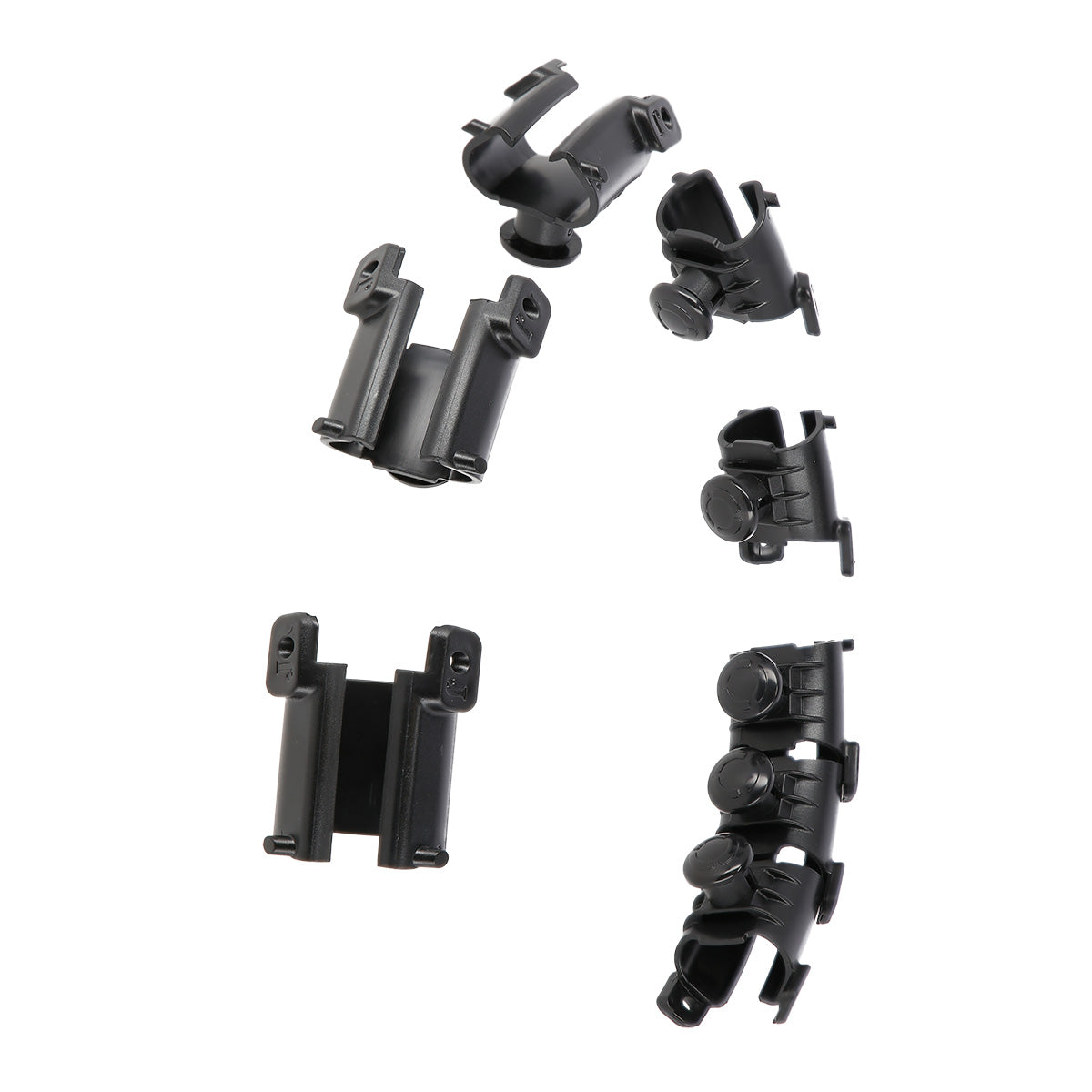 HMS HHW01 Black Hula Hop z wypustkami i obciążnikiem