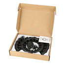 HMS HHW01 Black Hula Hop z wypustkami i obciążnikiem