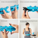 HMS HHW01 Blue Hula Hop z wypustkami i obciążnikiem