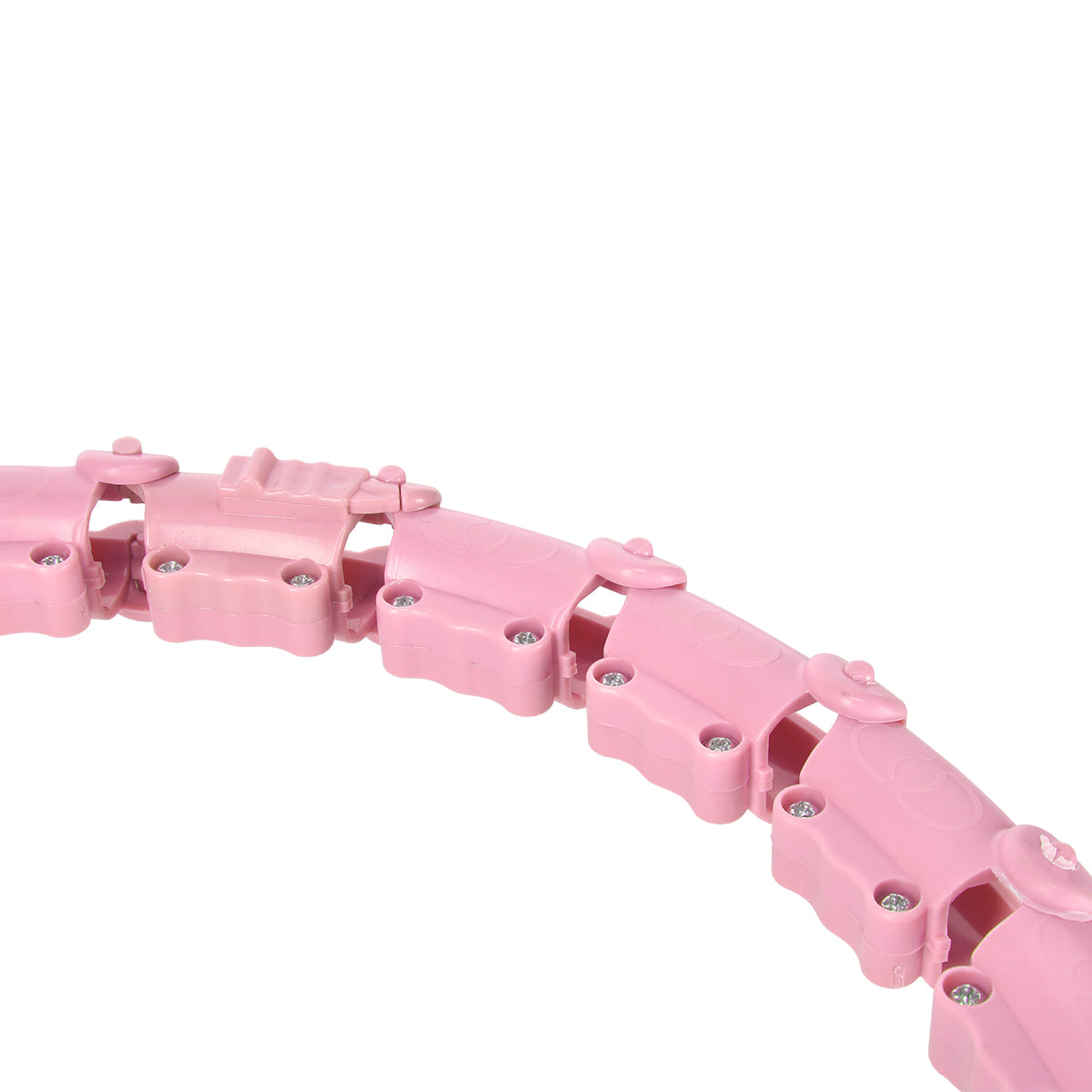 HMS HHW02 Light Pink Hula Hop z wypustkami i obciążnikiem