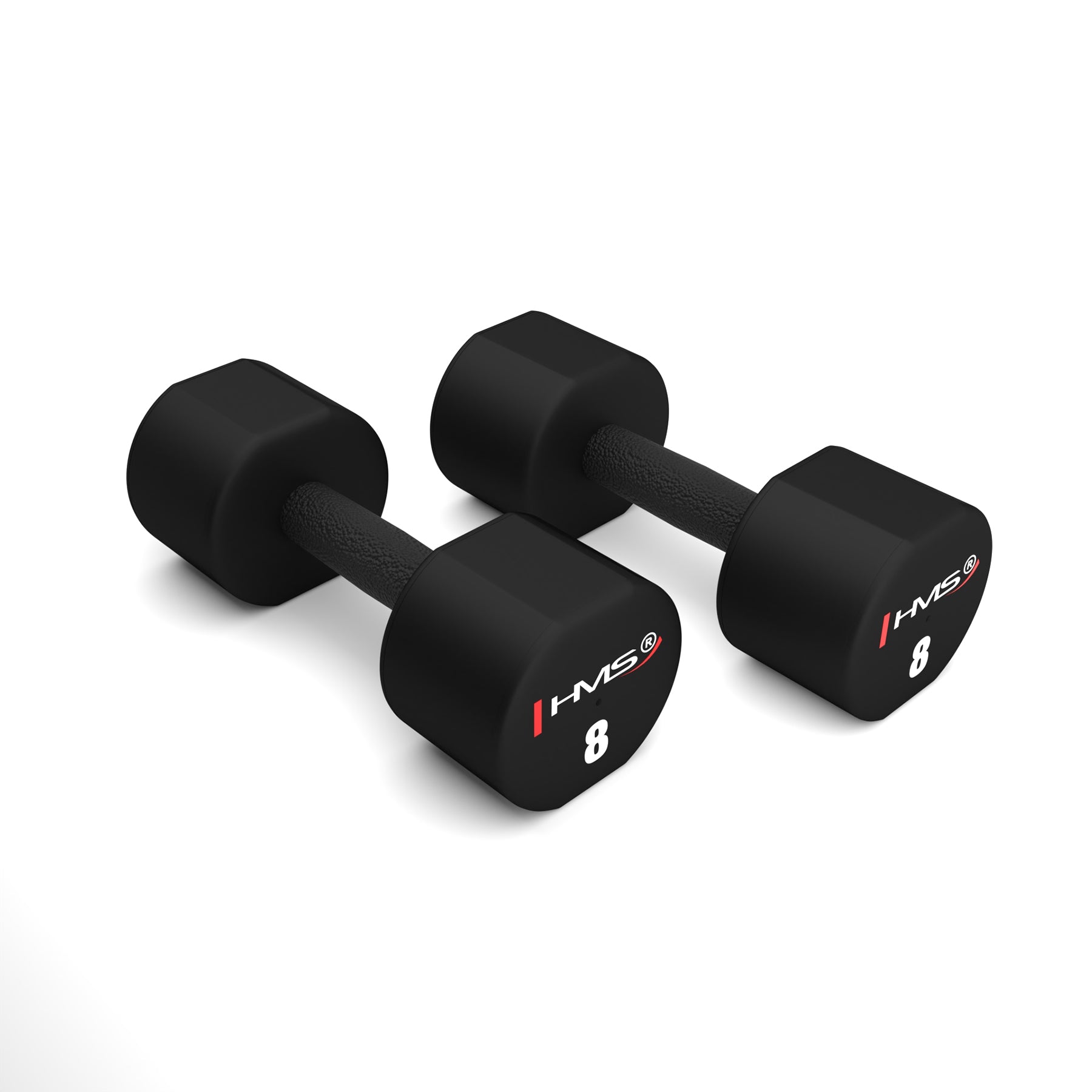 HPT08 2 x 8 KG POLYURETHANE TPU HMS Dumbbells