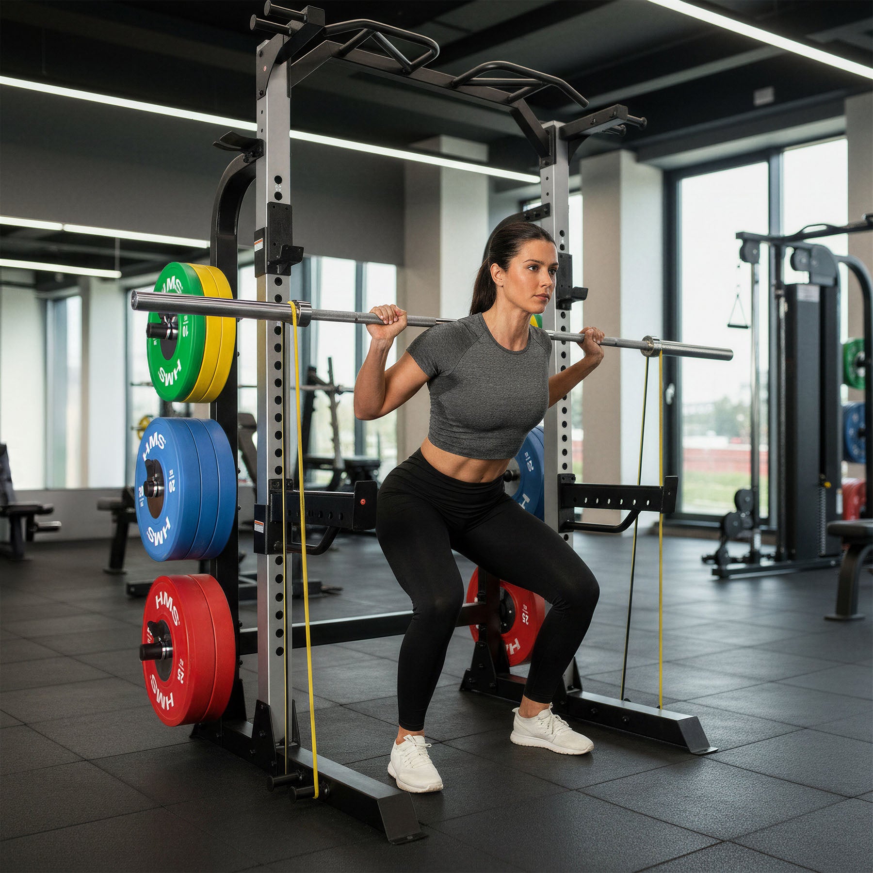 HMS KLT5432 Wielofunkcyjna klatka treningowa Semi Commercial