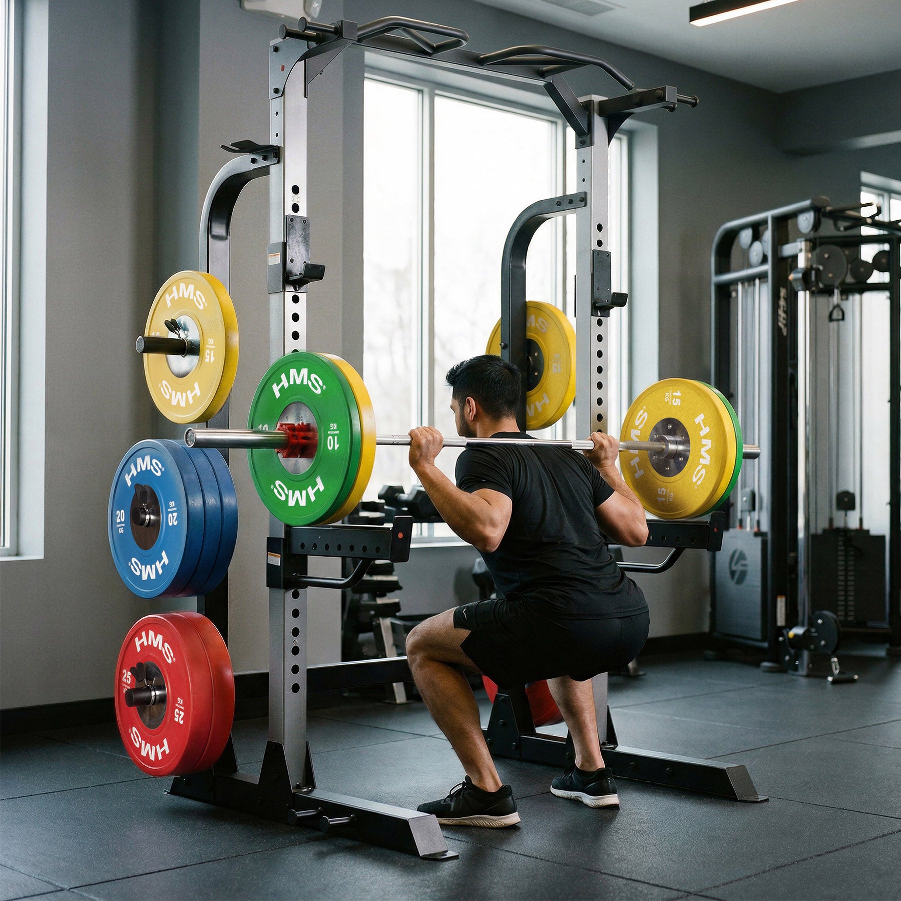 HMS KLT5432 Wielofunkcyjna klatka treningowa Semi Commercial