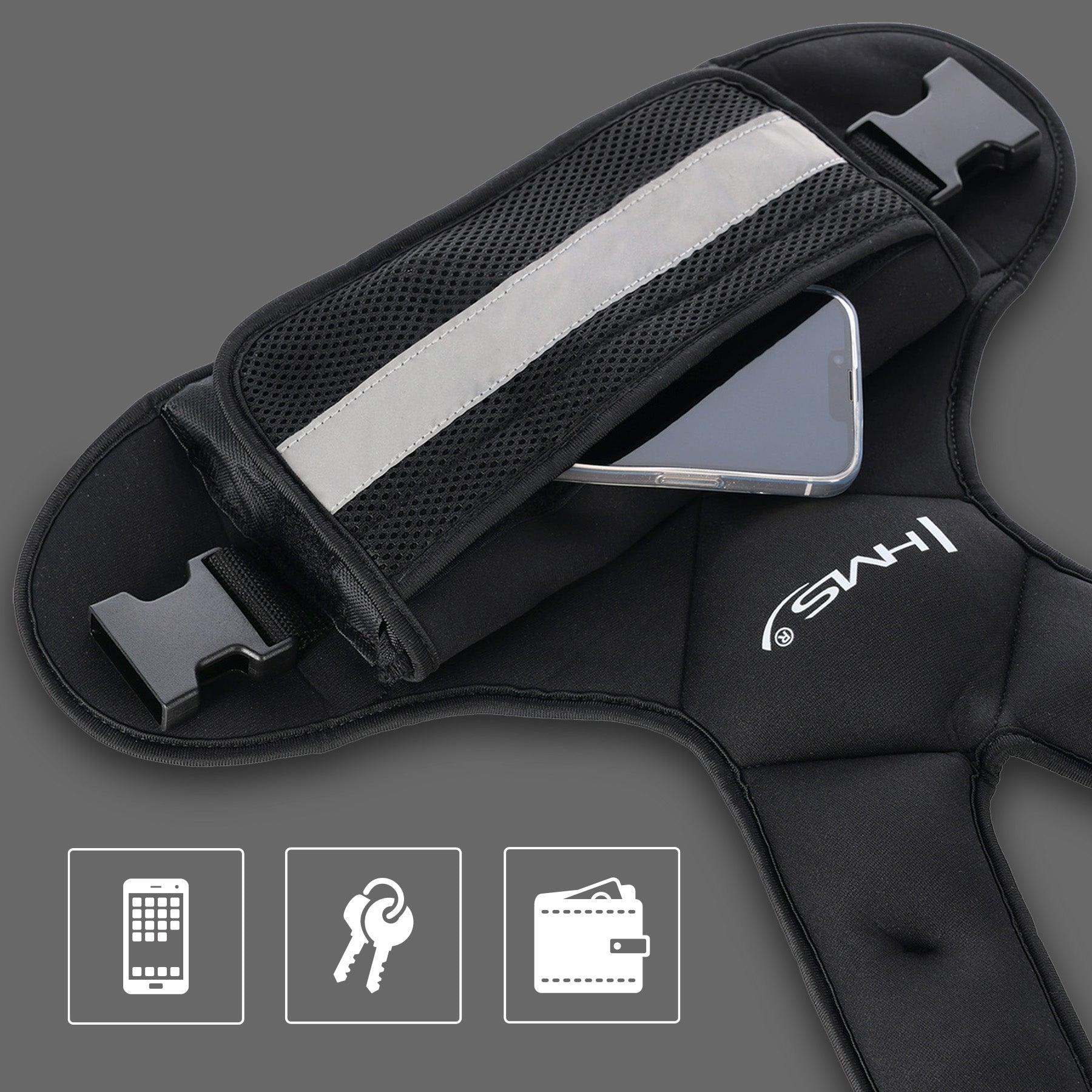 KOR20 ADJUSTABLE WEIGHTED VEST 20KG HMS