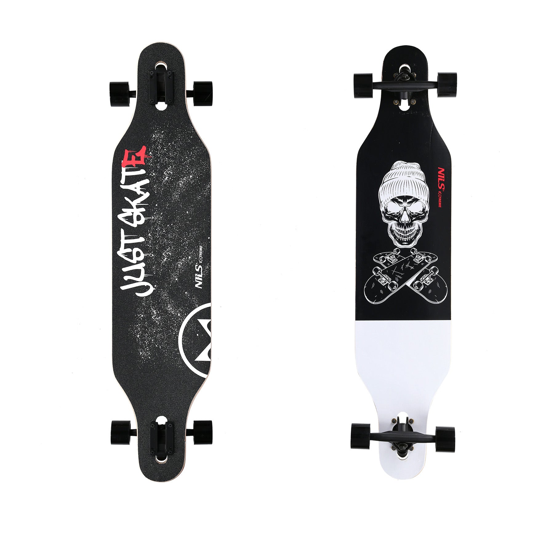 LONGBOARD SKULL2 DŘEVĚNÉ BRUSE NILS EXTREME
