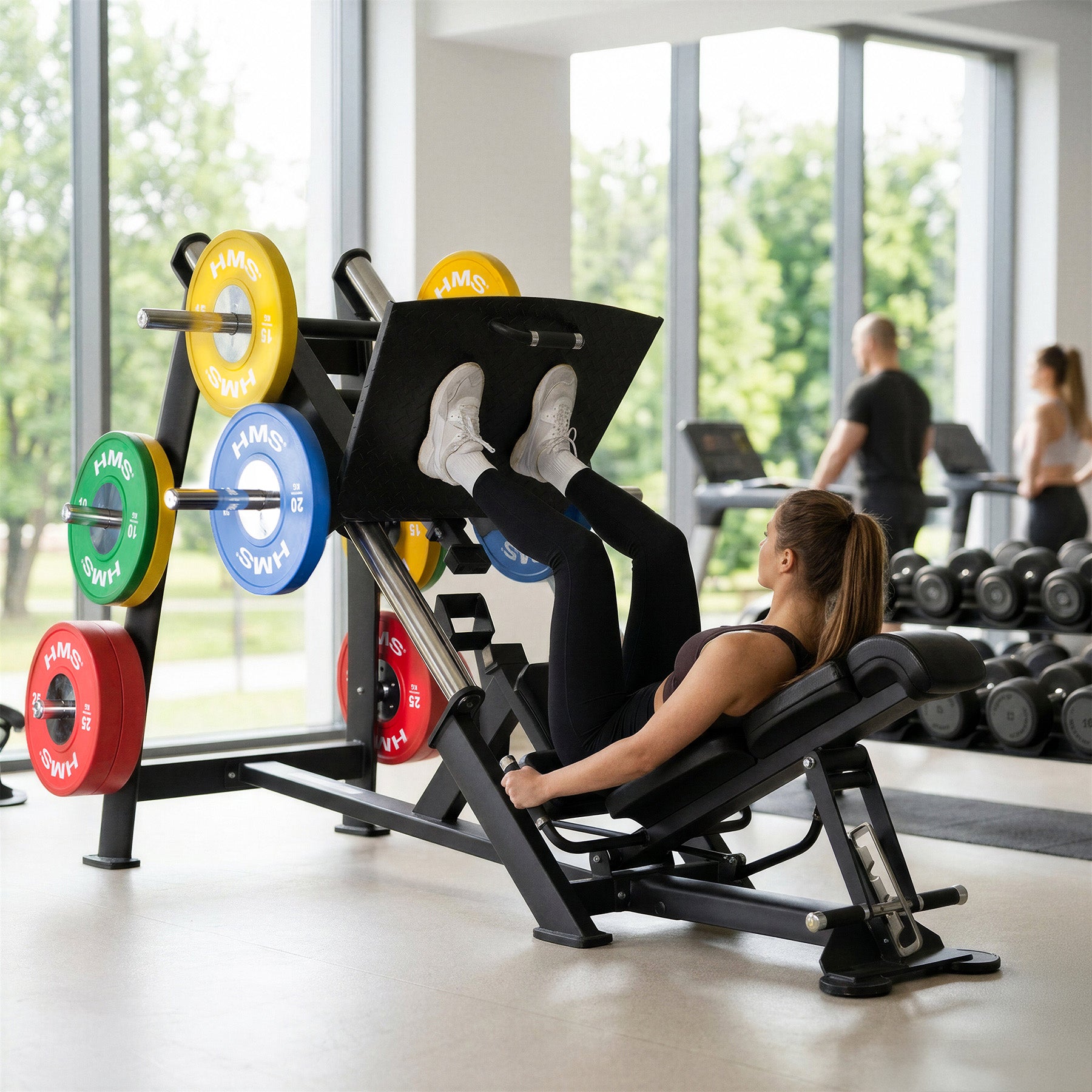 HMS LP7329 Suwnica na nogi na wolny ciężar Commercial