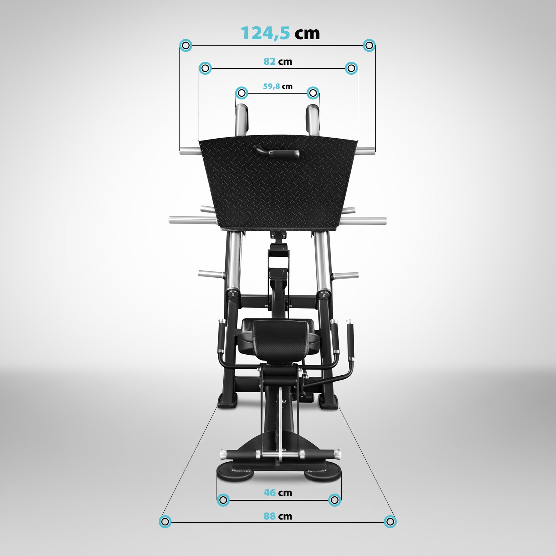 HMS LP7329 Suwnica na nogi na wolny ciężar Commercial
