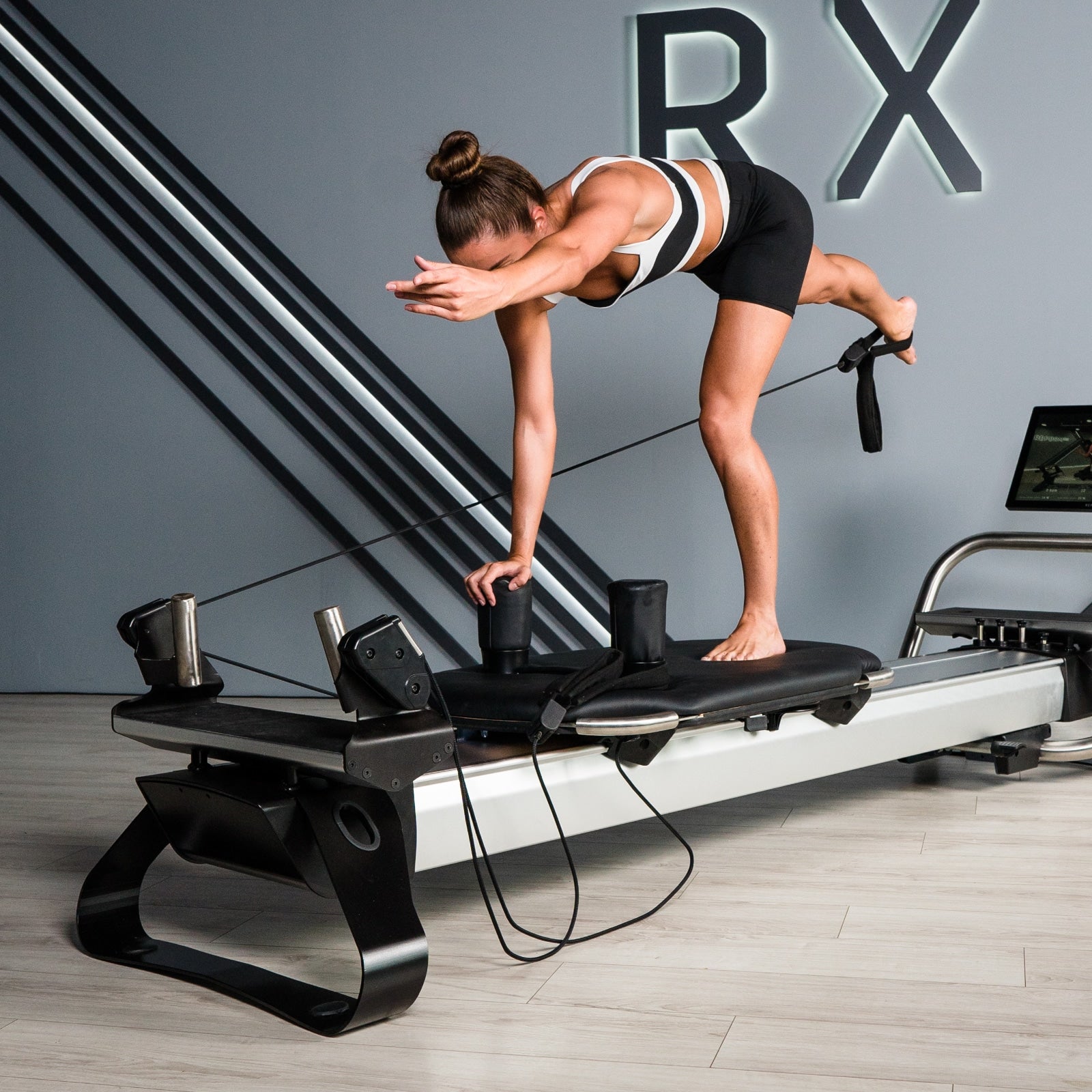 FreeMotion Model S MS-01S Reformer do pilatesu z wyświetlaczem