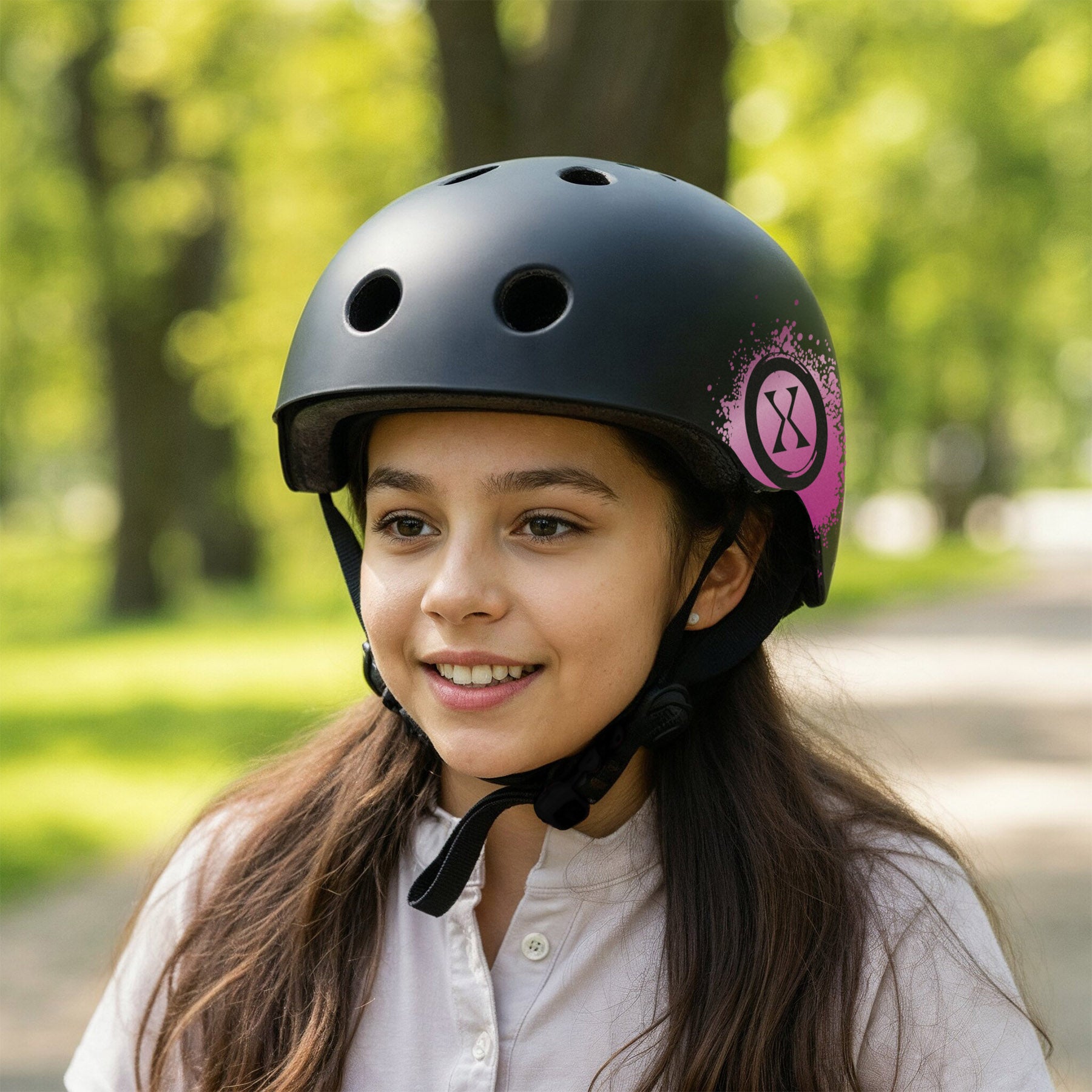 MTW001 FLY KASK RÓŻOWY L(58-61CM) NILS EXTREME