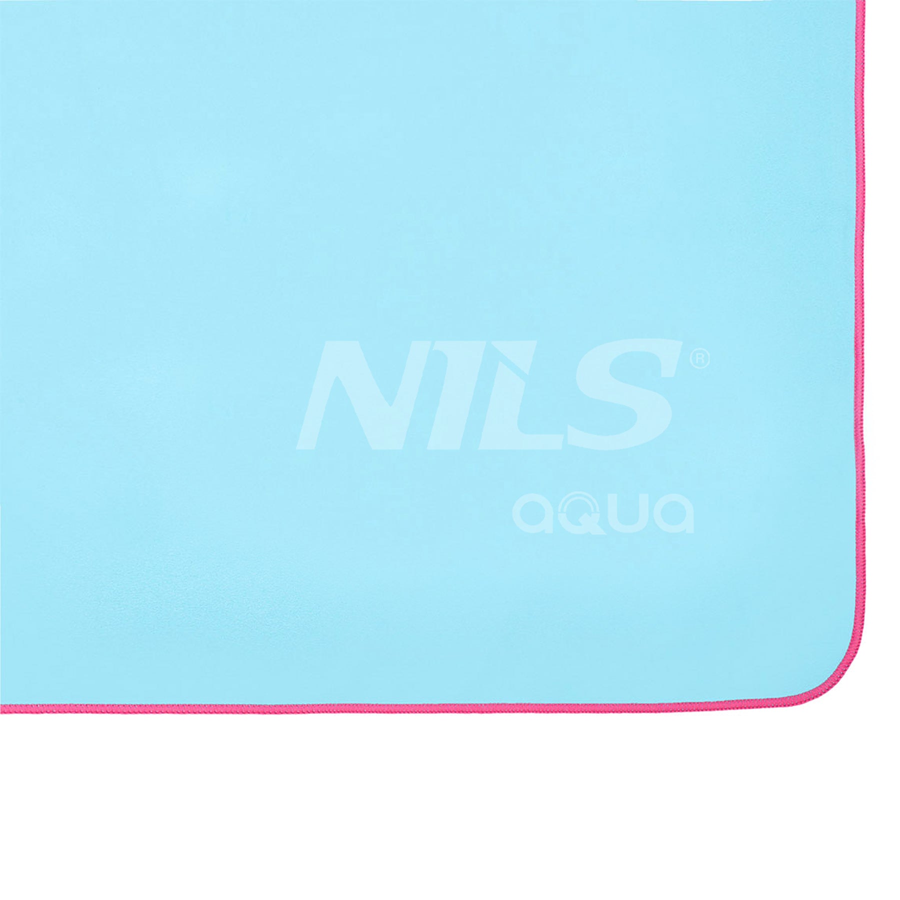 NAR13 JASNONIEBIESKI RĘCZNIK Z MIKROFIBRY 200X90 cm NILS AQUA