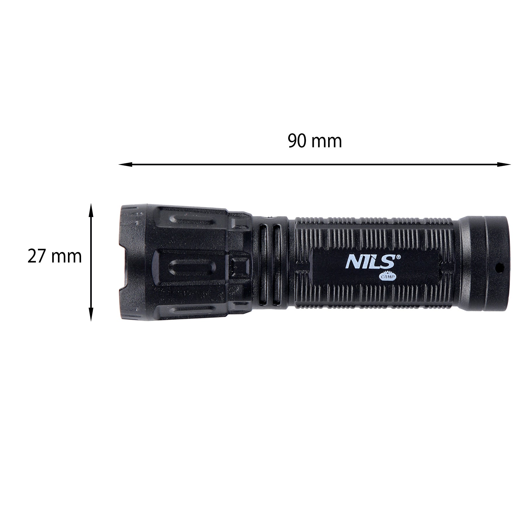 NC0002 LED FLASHLIGHT 180LM NILS CAMP
