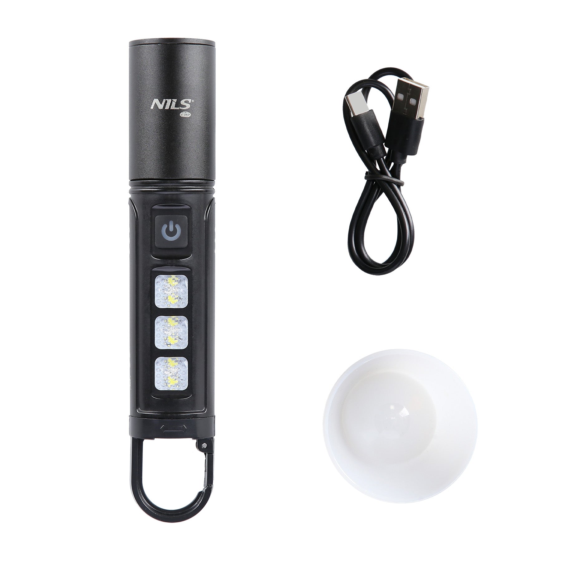 NC0003 LED FLASHLIGHT 800LM NILS CAMP