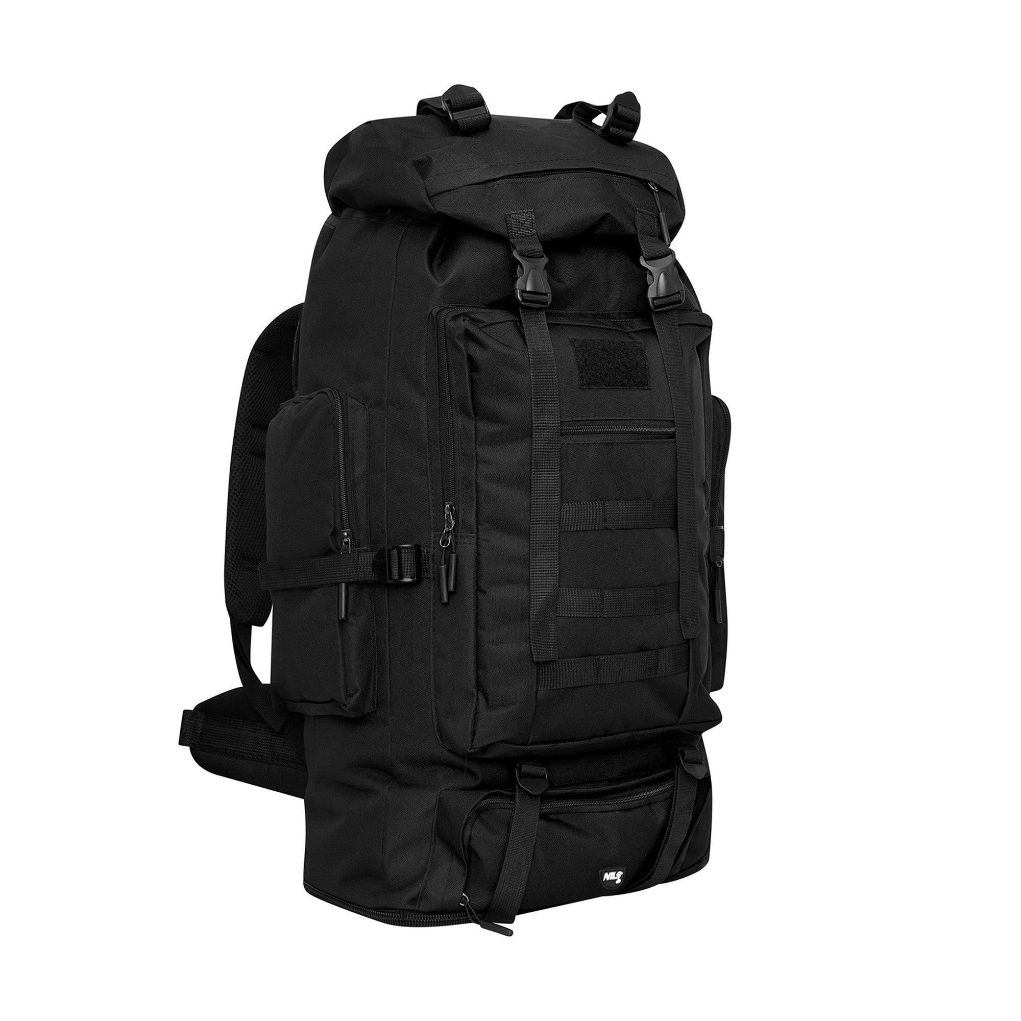 NC1785 TAKTICKÝ BATOH BLACK MAGNUM 100L NILS CAMP