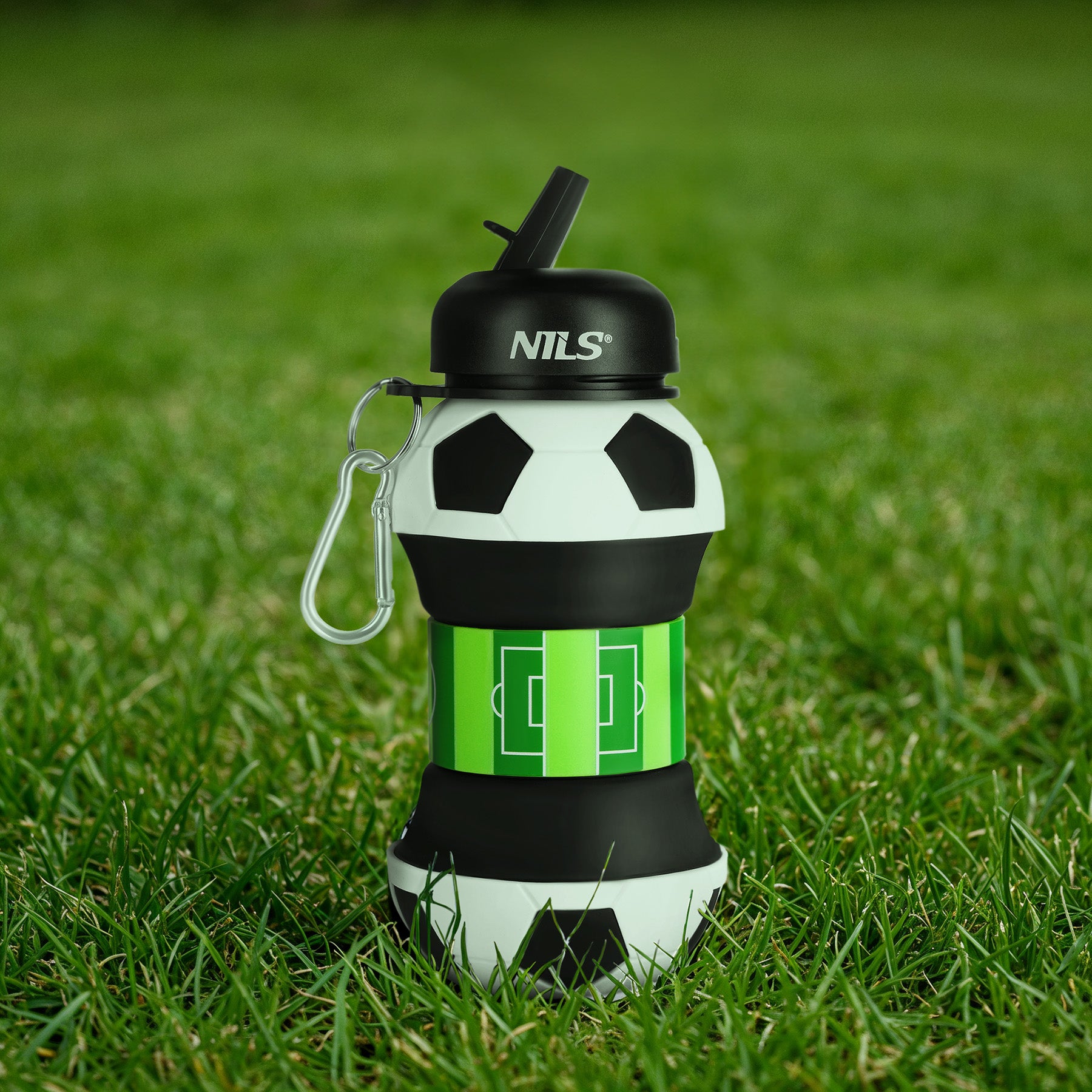 NC4104 BUTELKA SPORTOWA SKŁADANA 550ML FOOTBALL NILS