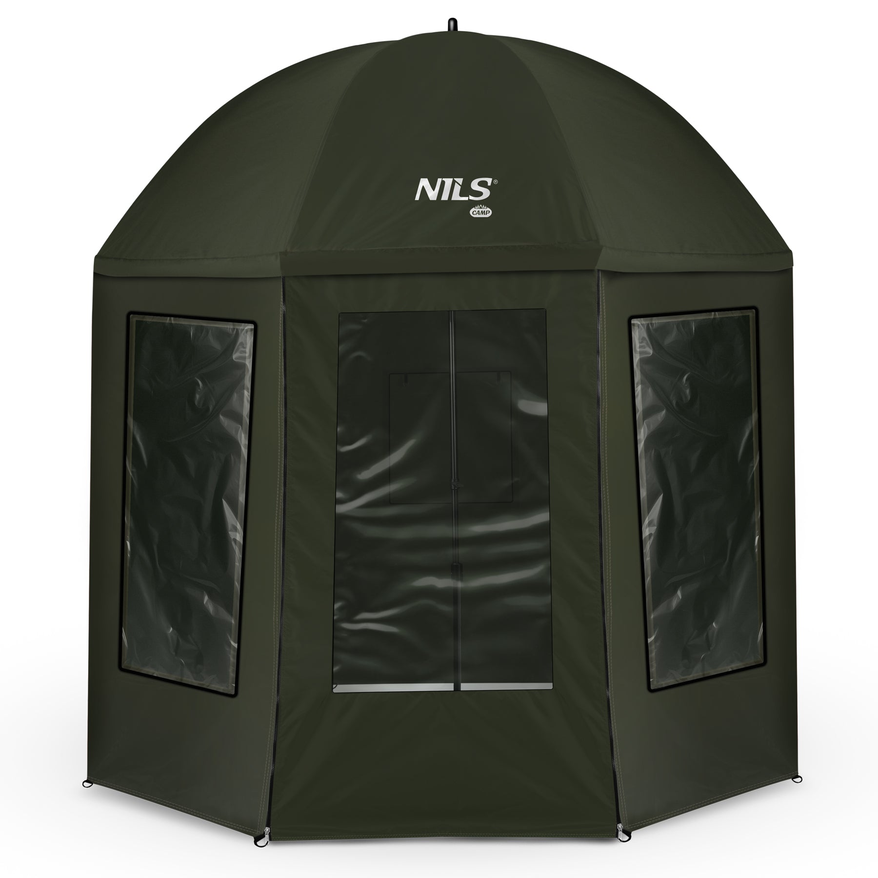 NC4701 PARASOL WĘDKARSKI Z PEŁNĄ OSŁONĄ NILS CAMP