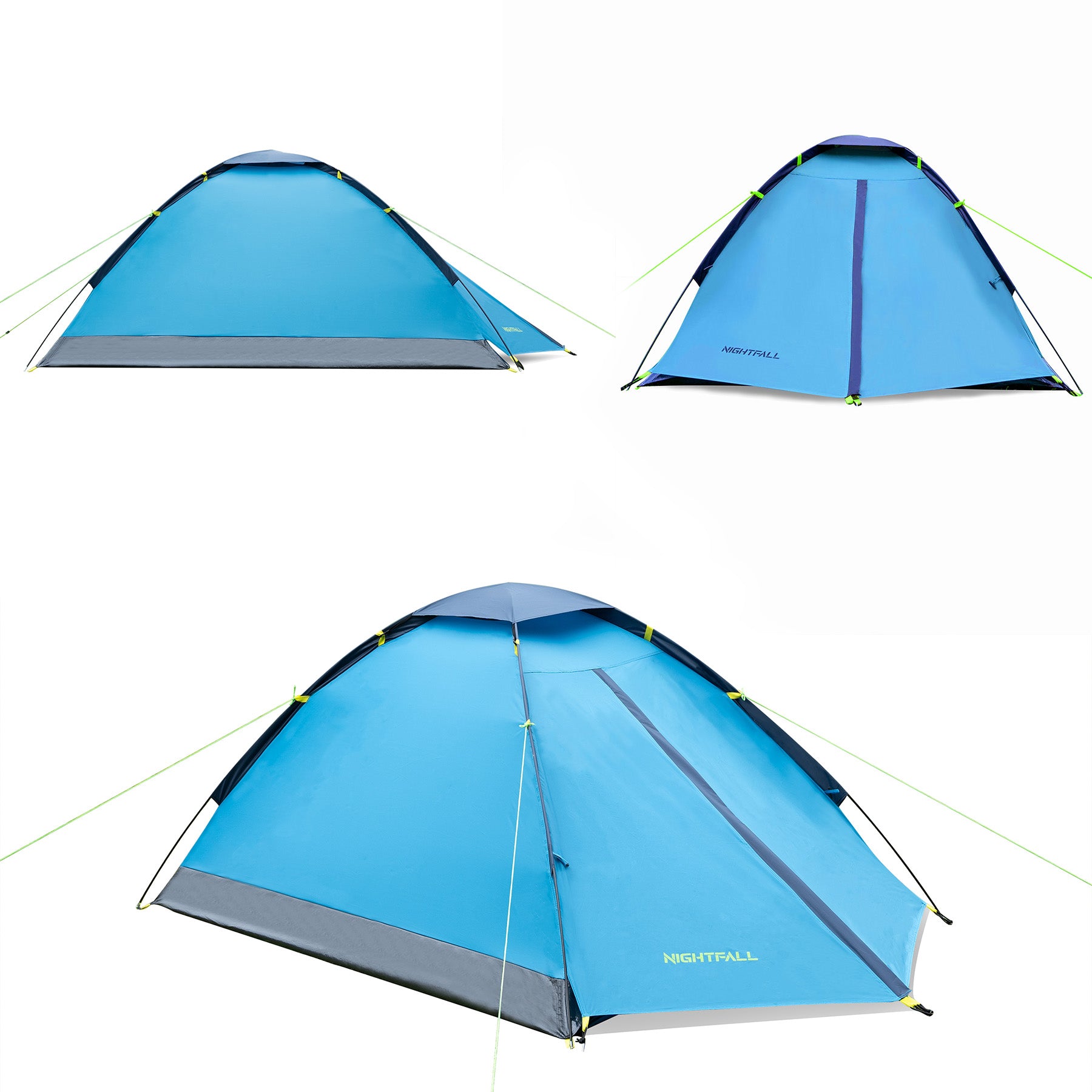 KEMPOVÝ STAN NC6033 MODRÝ NATŘENÝ NILS CAMP