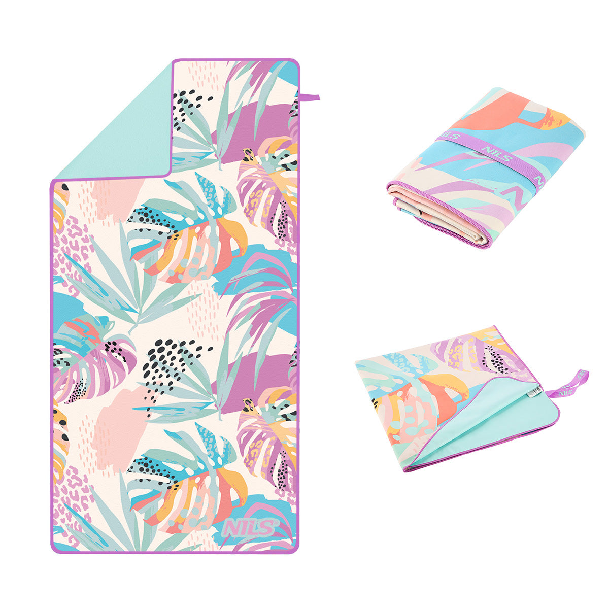 Ručník z mikrovlákna Flora NCR14 160x80 cm NILS