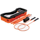 ZSB1 BADMITON SET 2 RACKETS + 2 SHUTTLES + NET + NILS CASE