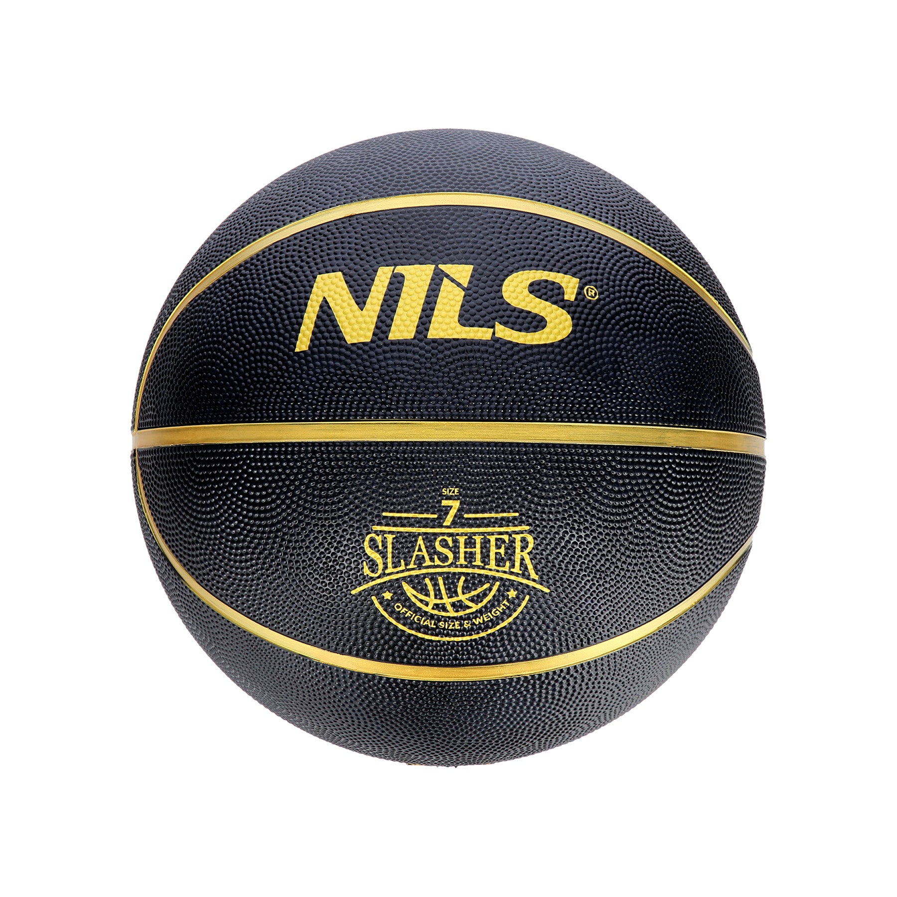 NPK270 BASKETBAL ČERNÝ SLASHER 7 NILS