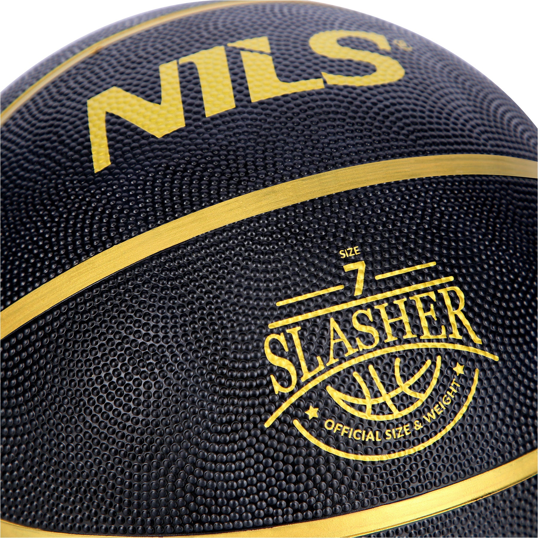 NPK270 BASKETBAL ČERNÝ SLASHER 7 NILS
