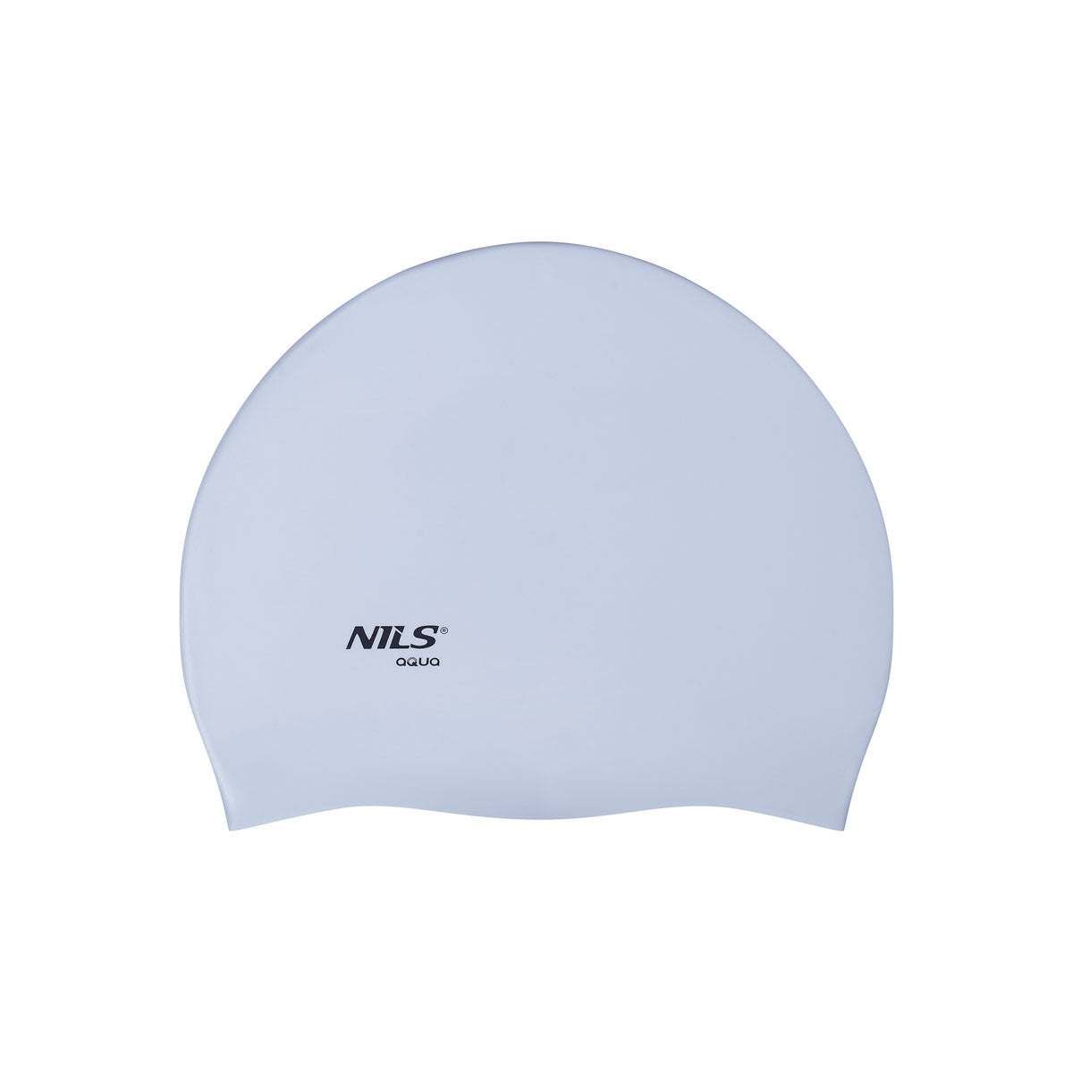 NQC JEDNOKOLOROWY SL02 CIEMNOSZARY CZEPEK SILIKONOWY NILS AQUA