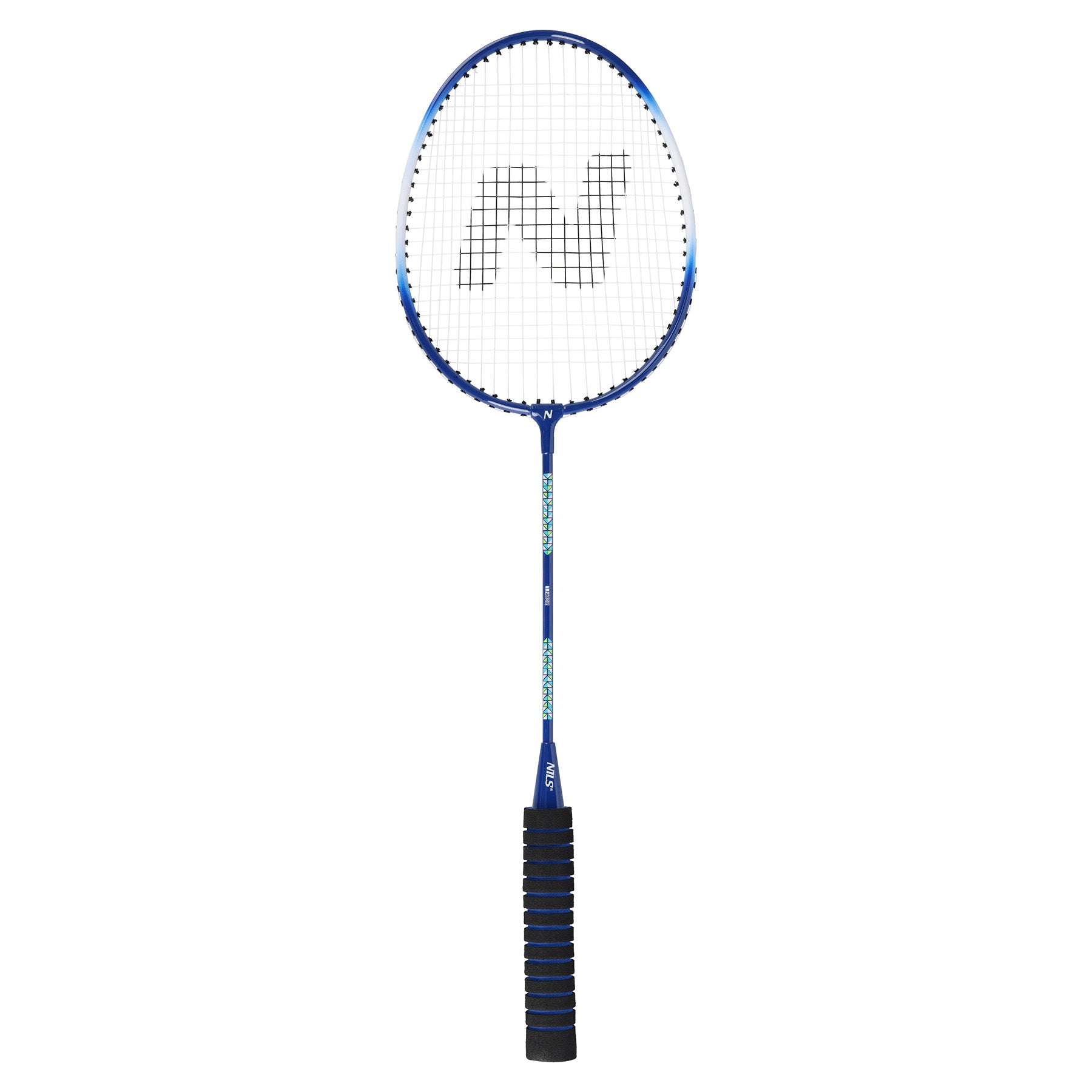 NRZ2052 ALUMINUM / BADMINTON SET 2 RACKETS + 3 SHUTTLES + NILS COVER
