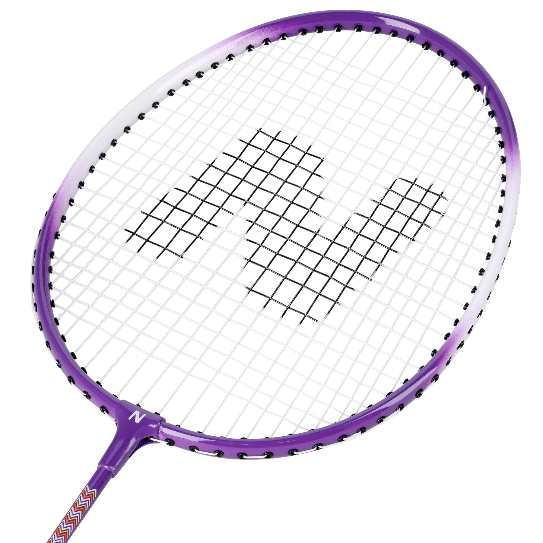 NRZ2053 ALUMINUM / BADMINTON SET 2 RACKETS + 3 SHUTTLES + NILS COVER