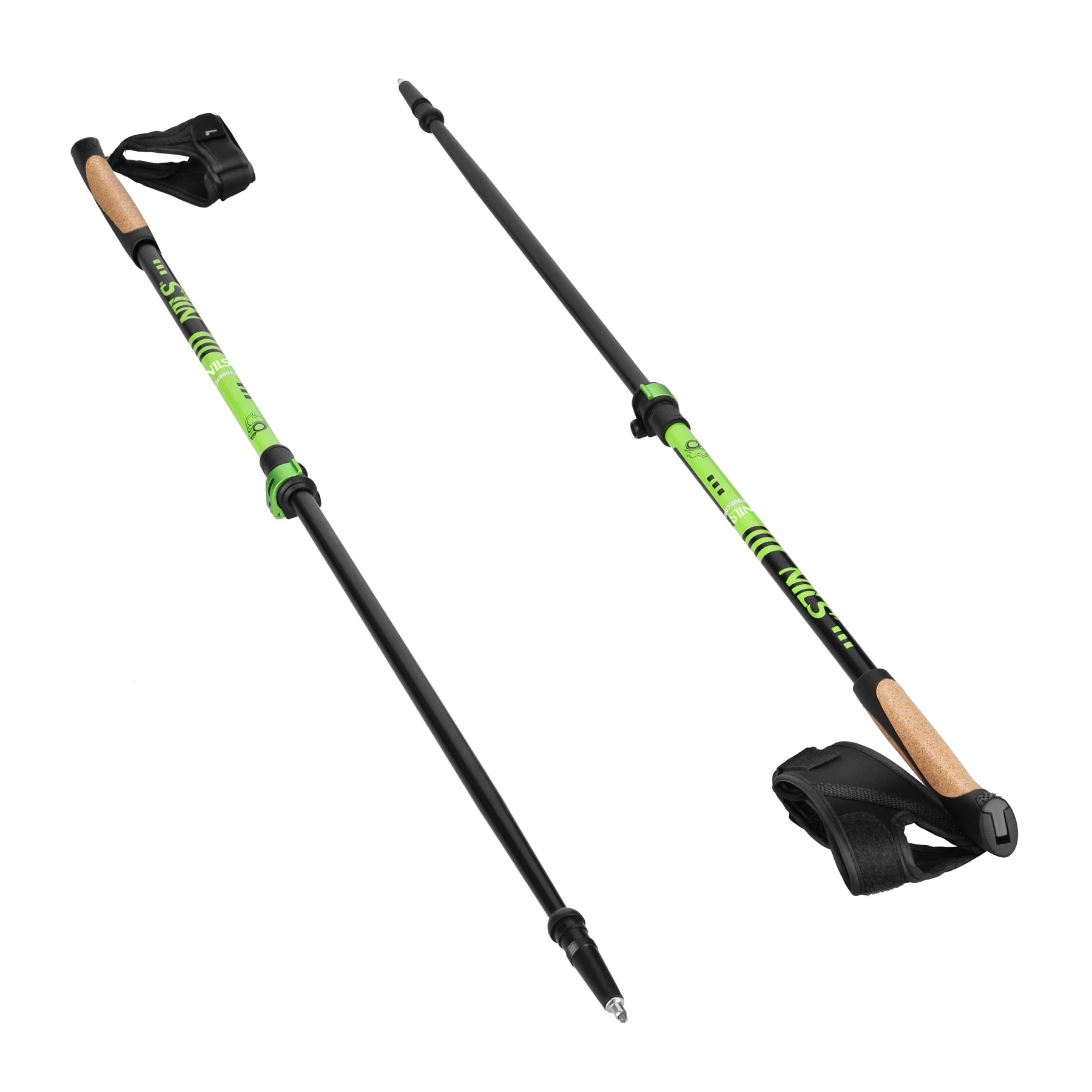 NW8611 NORDIC WALKING POLES ALUMINUM NILS