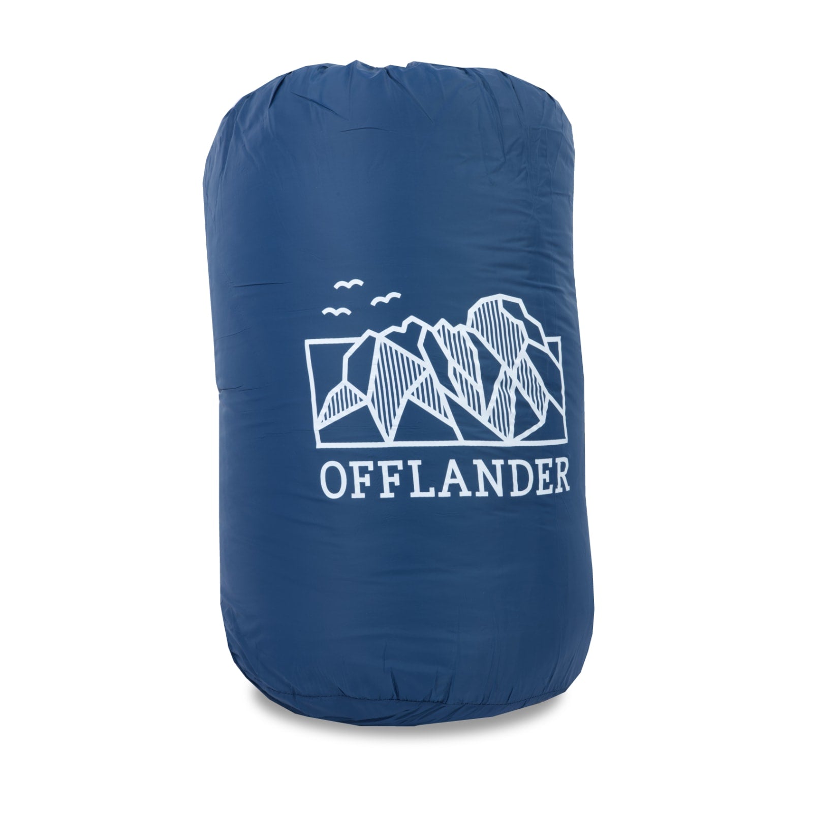 OFFLANDER MIĘKKI KOC PLED KEMPINGOWY GRANATOWY 200 x 140